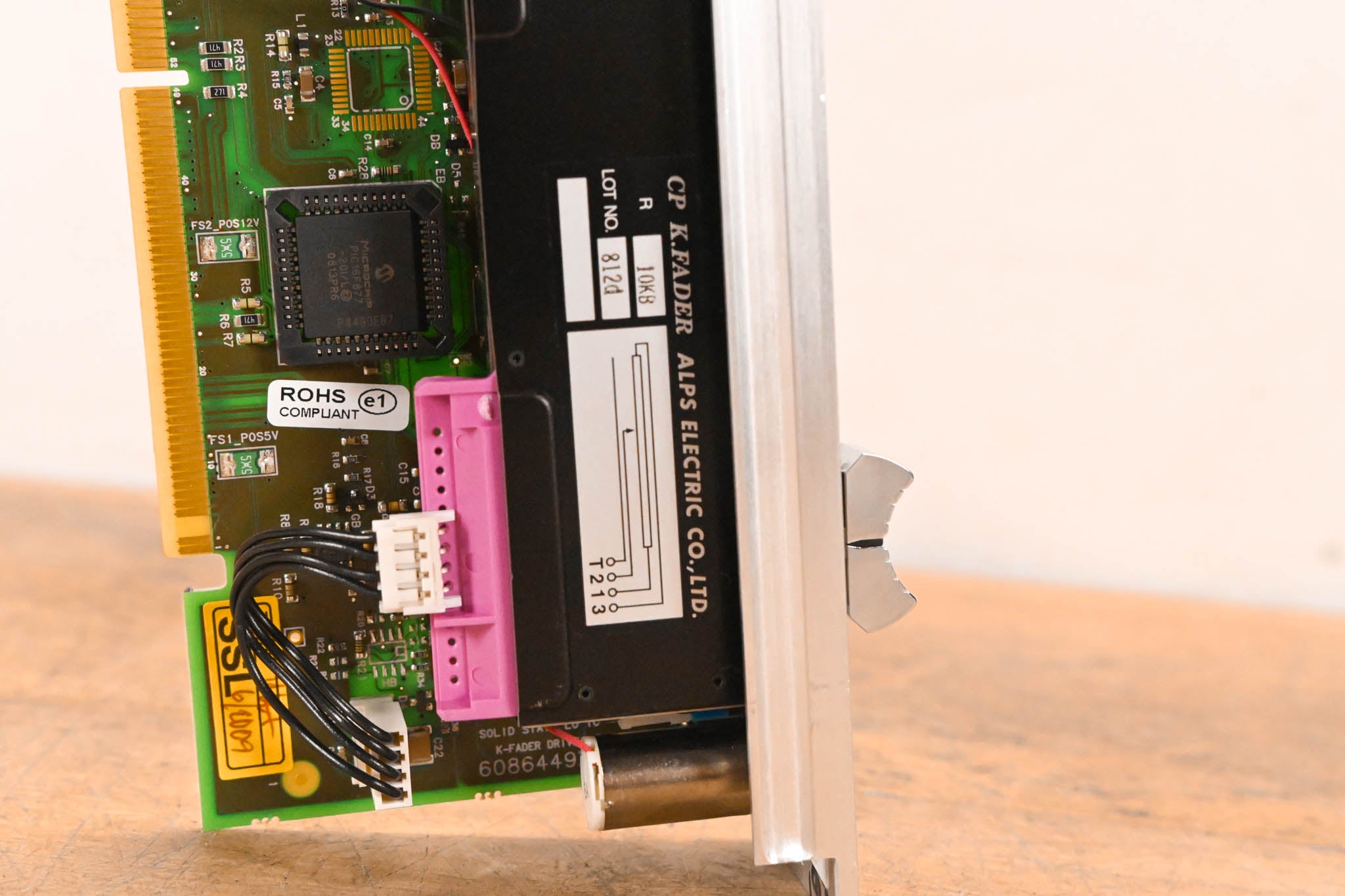 Solid State Logic C300 HD Motorized Fader Module – ALPS K-Fader Assembly