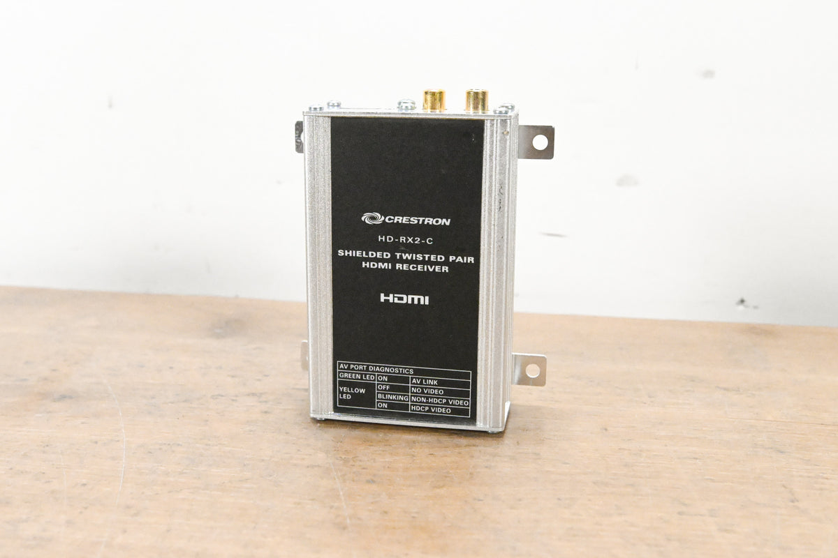 Crestron HD-RX2-C Shielded Twisted Pair HDMI Receiver (NO POWER SUPPLY)