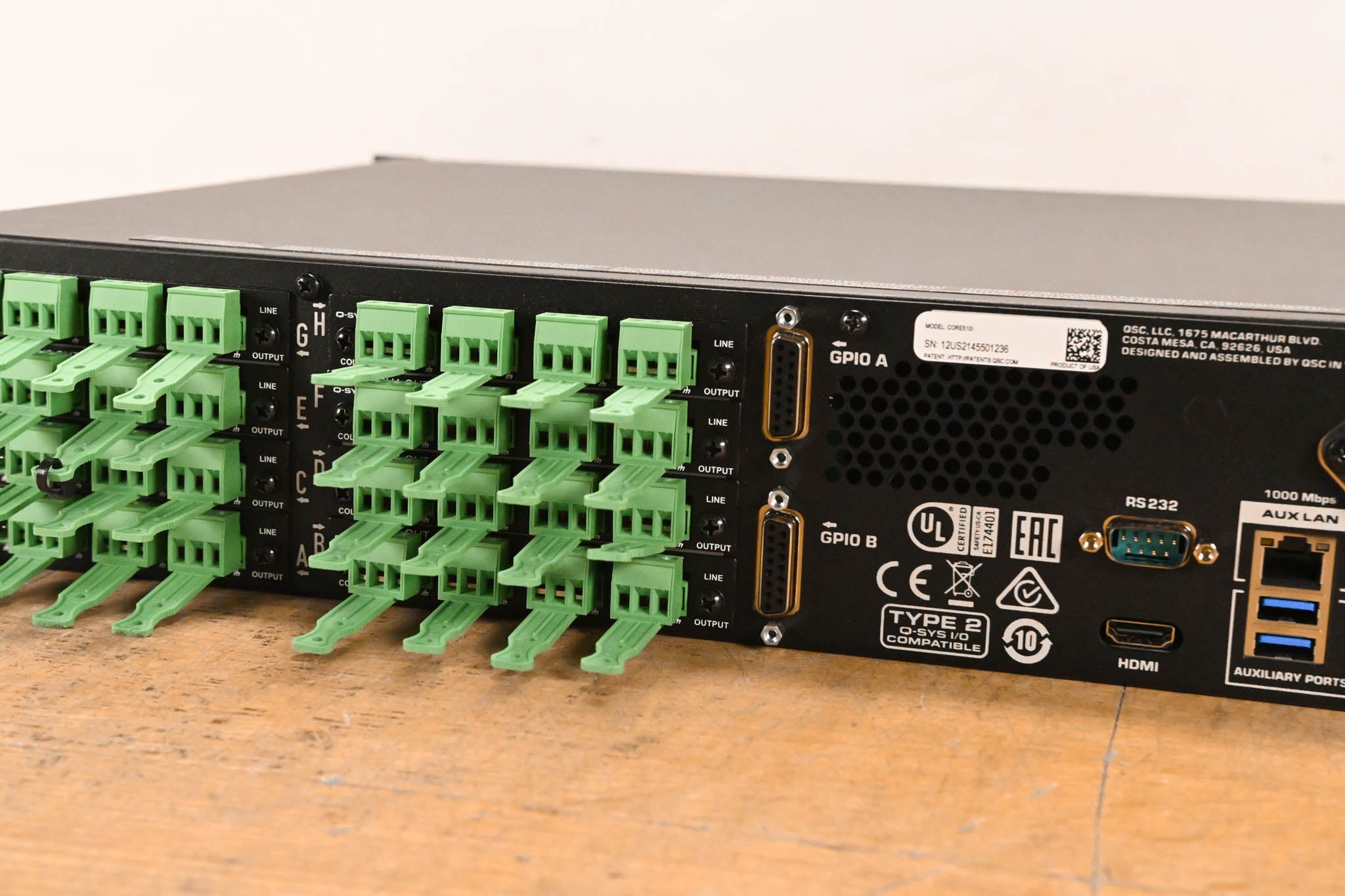 QSC Q-SYS CORE 510i Integrated Core Processor