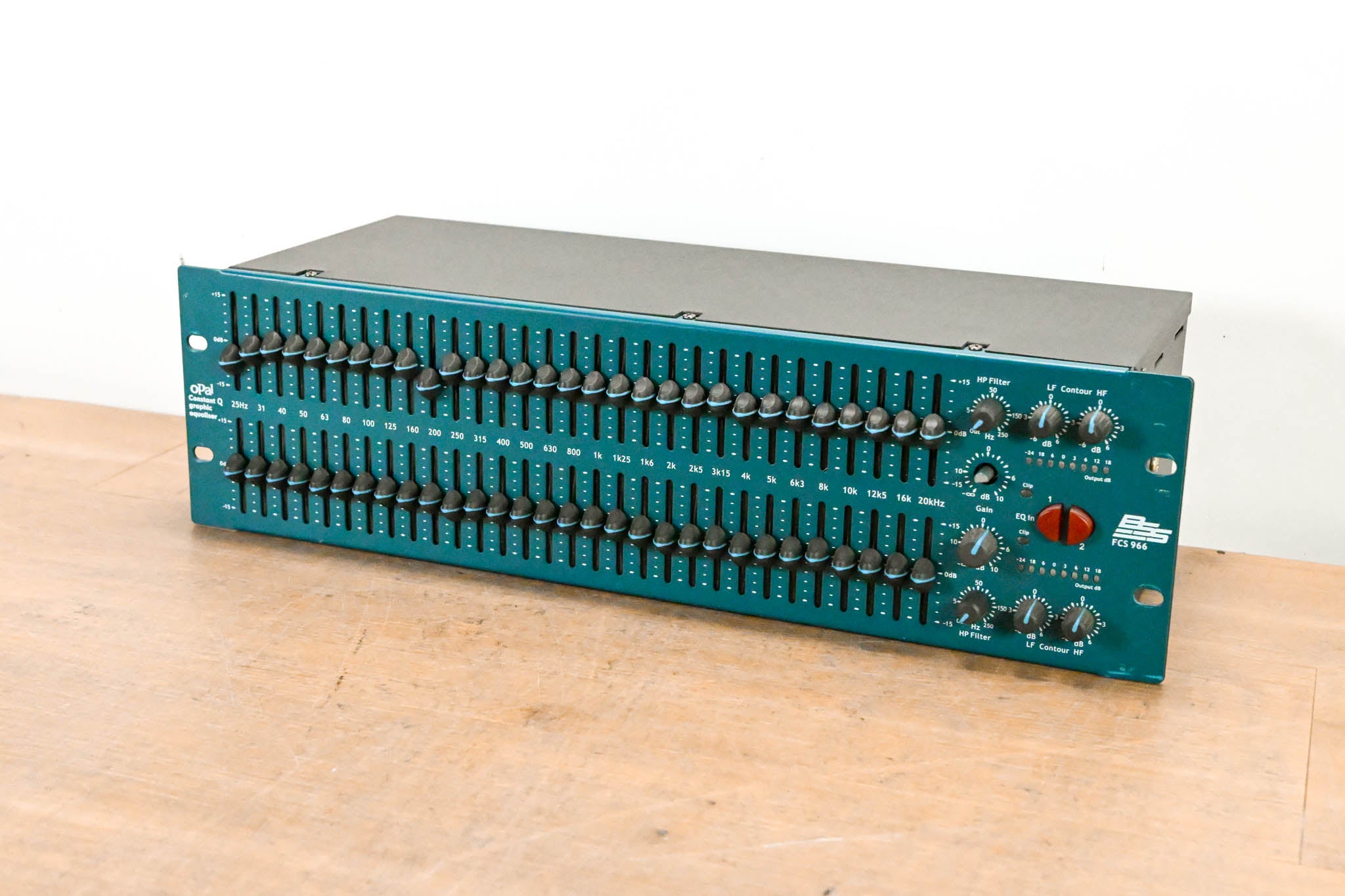 BSS Opal Series FCS-966 Constant Q Dual-Channel Graphic Equalizer