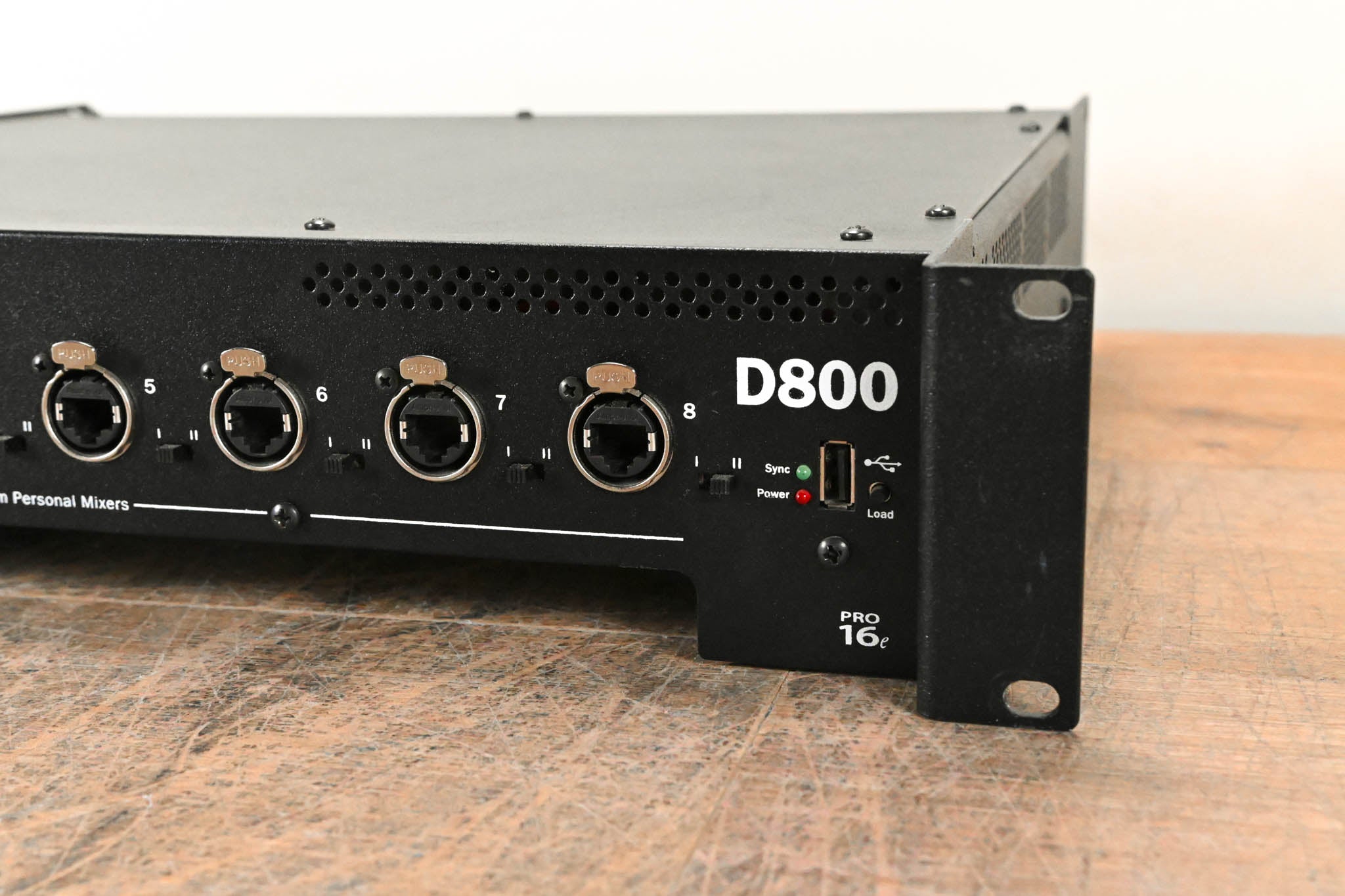 Aviom D800-Dante A-Net Distributor with Dante Connectivity