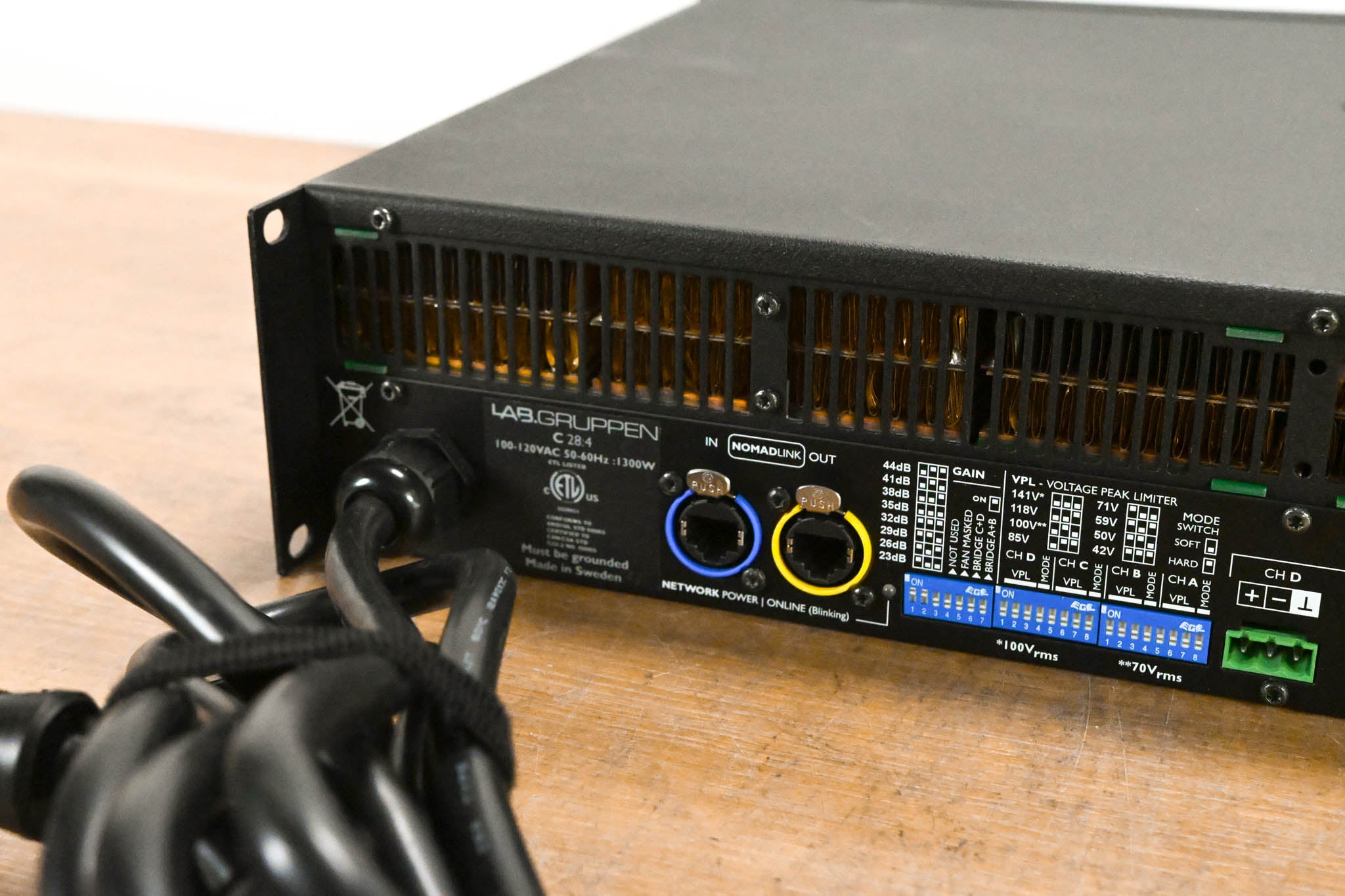 Lab Gruppen C 28:4 2800W 4-Channel Power Amplifier