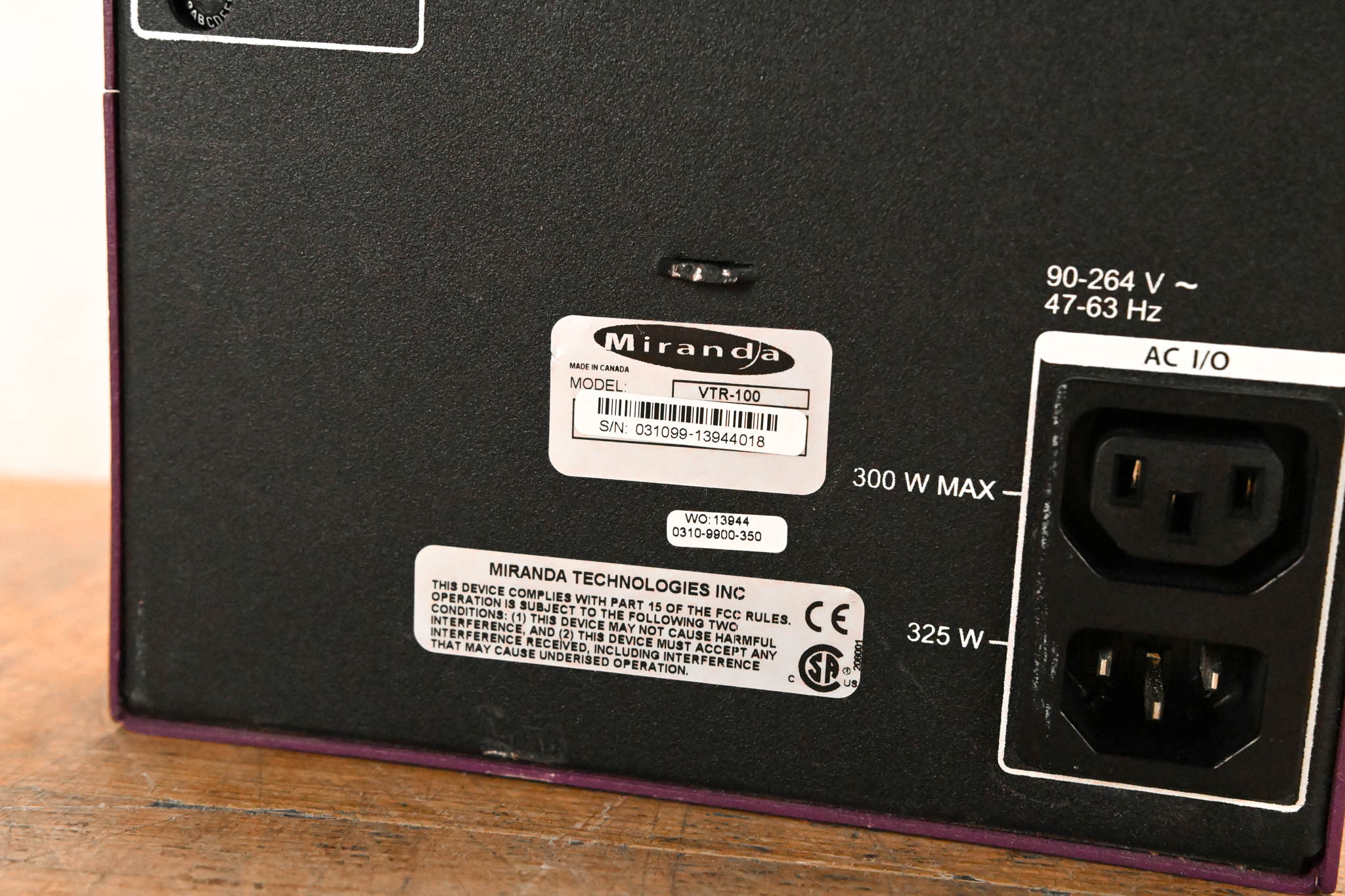 Miranda VTR-100 Analog to Digital Bi-Directional Media Converter