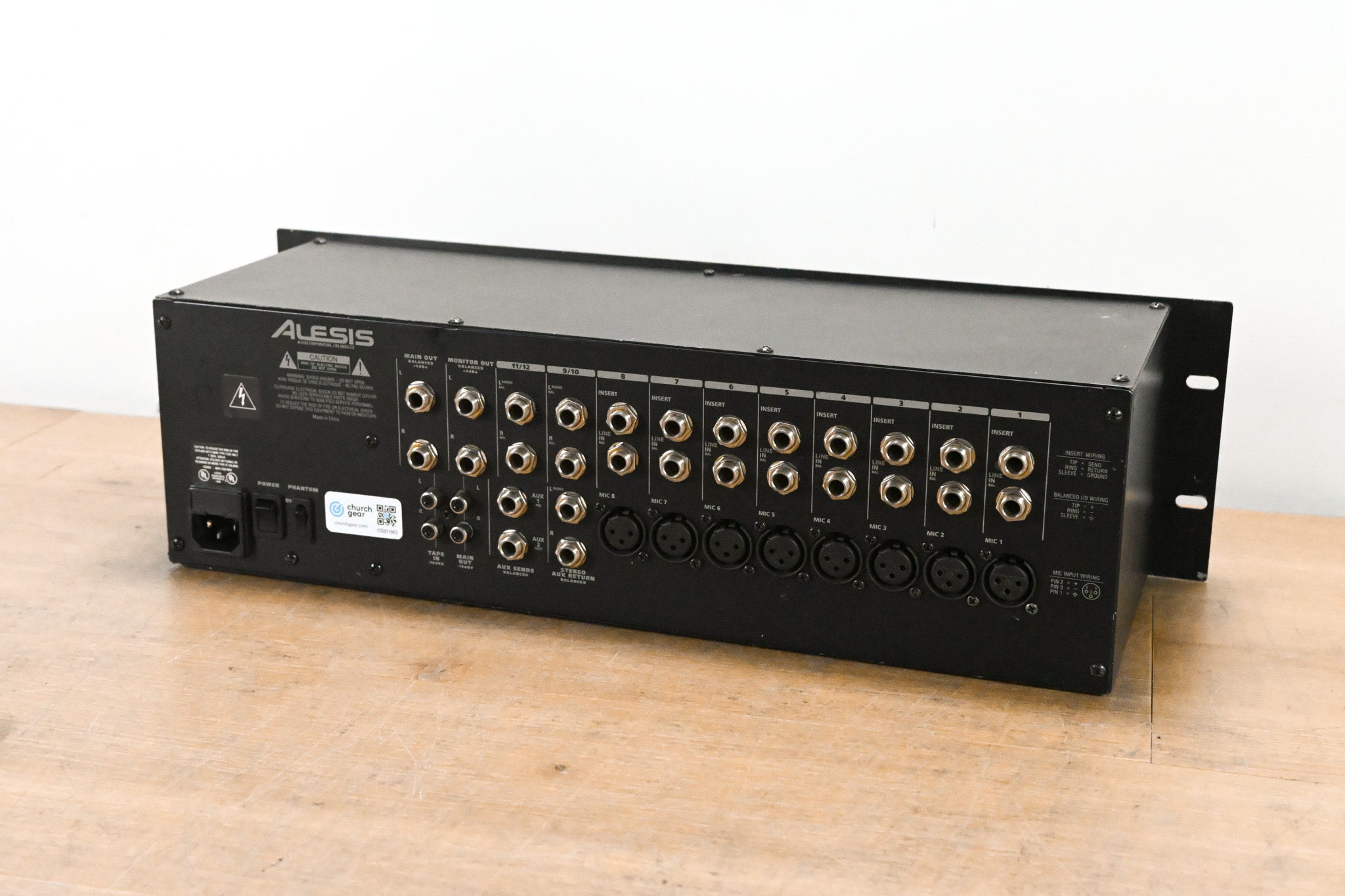 Alesis Studio 12R 12-Channel Mixer and Microphone Preamp