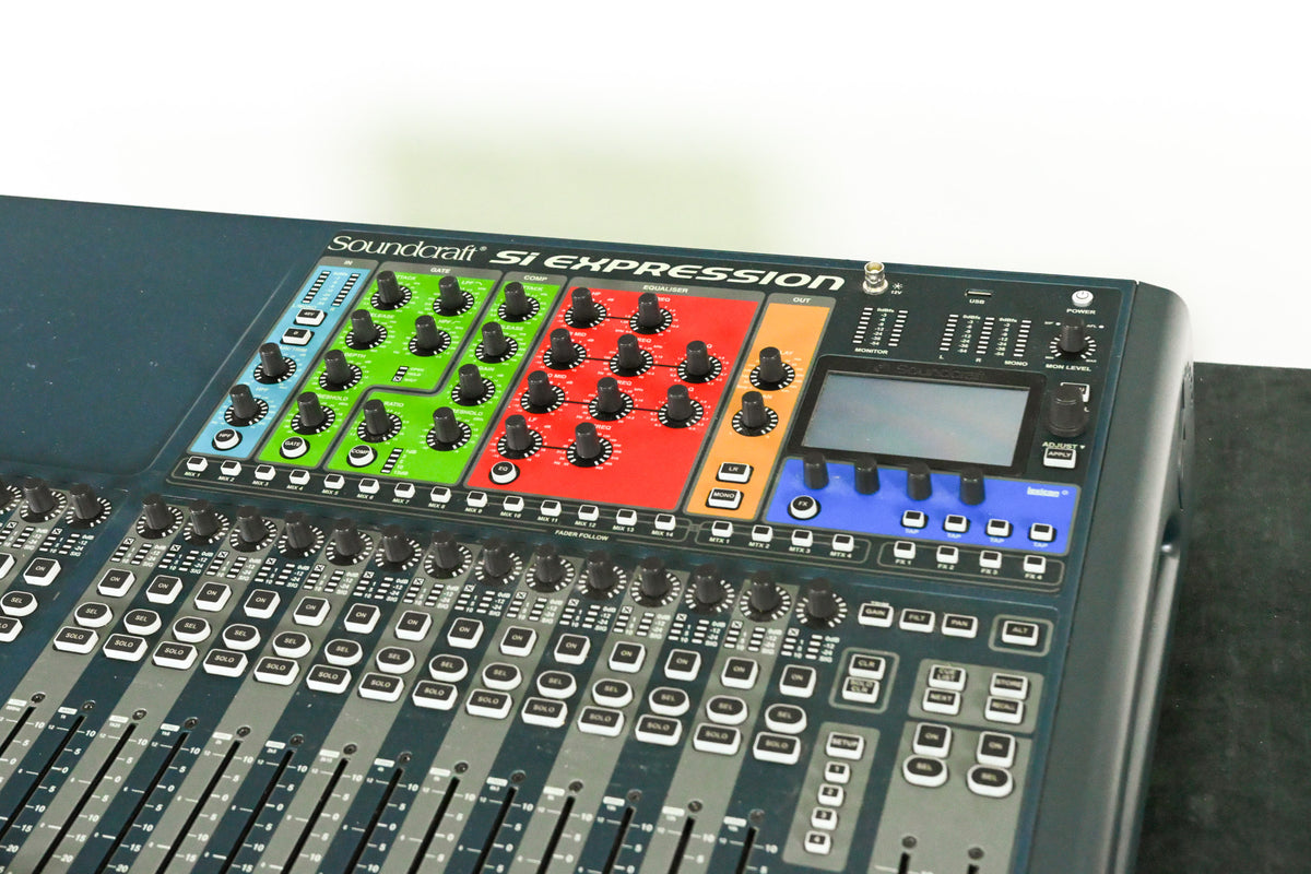 Soundcraft Si Expression 3 32-Channel Digital Mixer with MADI-USB Card