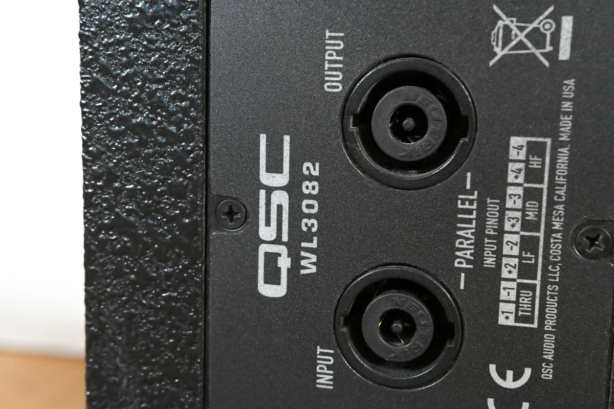 QSC WL3082 WideLine-8 3-Way Line Array Loudspeaker (PAIR)
