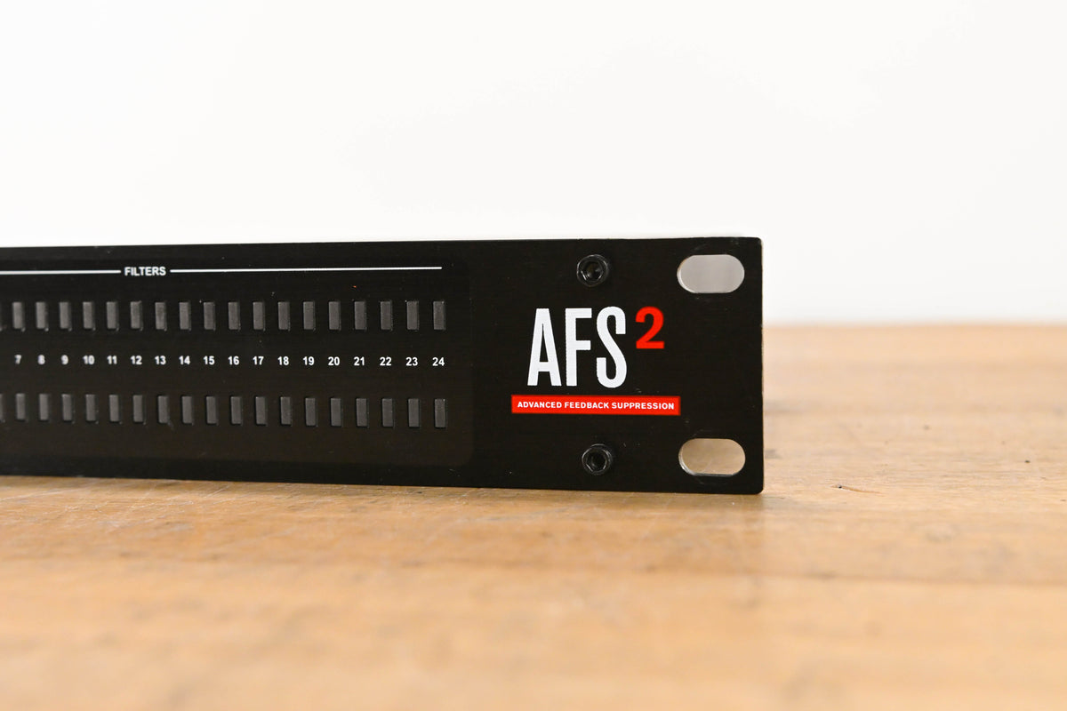 dbx AFS2-V Dual Channel Advanced Feedback Suppression Processor