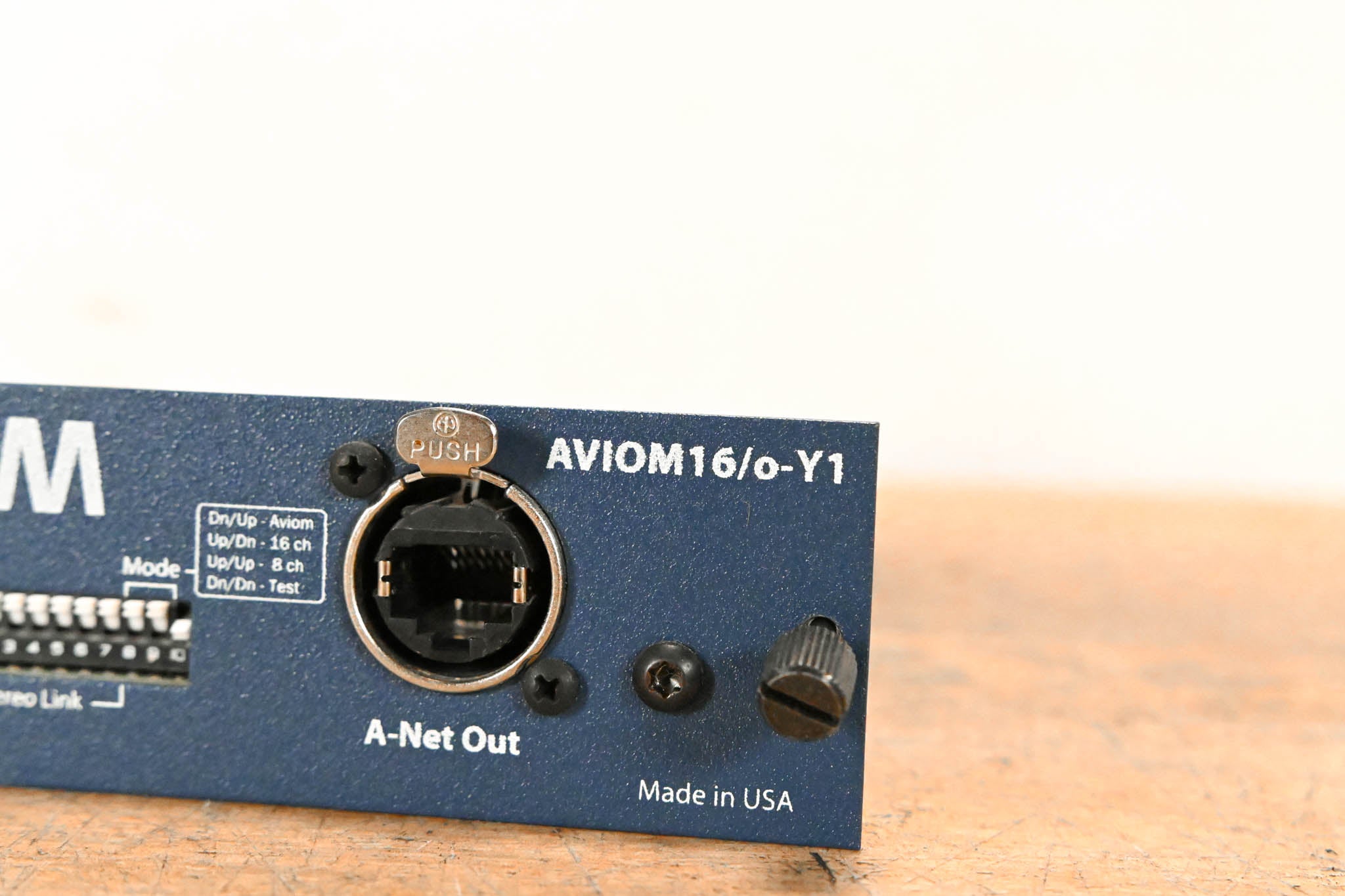 Aviom 16/o-Y1 A-Net Card for Yamaha Digital Products