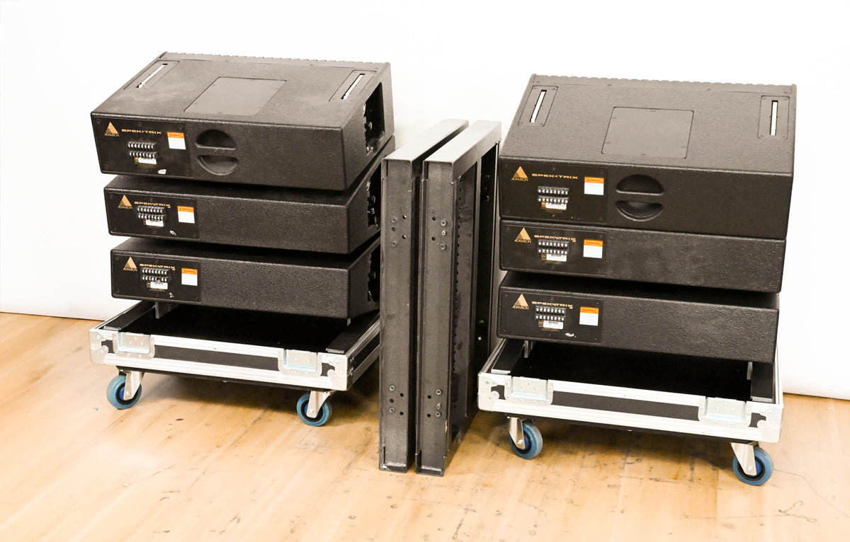 Adamson SpekTrix Line Array Package (2x SpekTrix, 4x Wave) w/ Cases