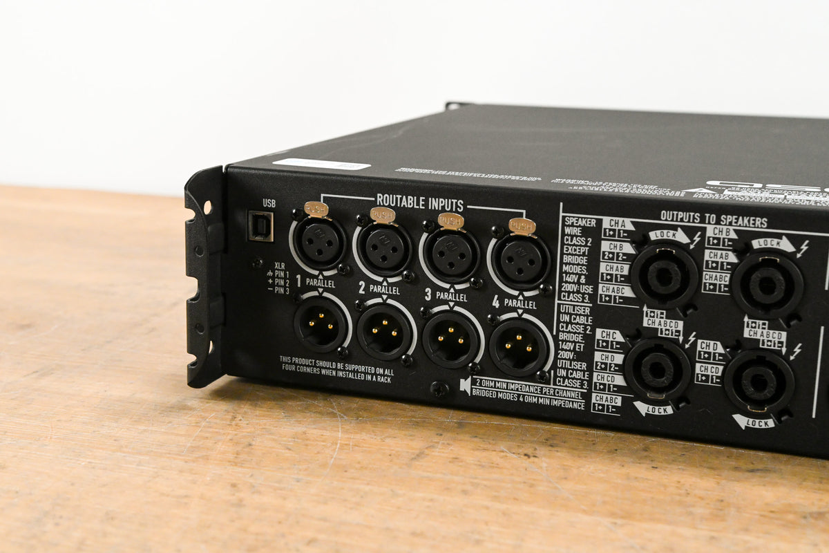 QSC PLD4.5 Four-Channel Power Amplifier with DSP