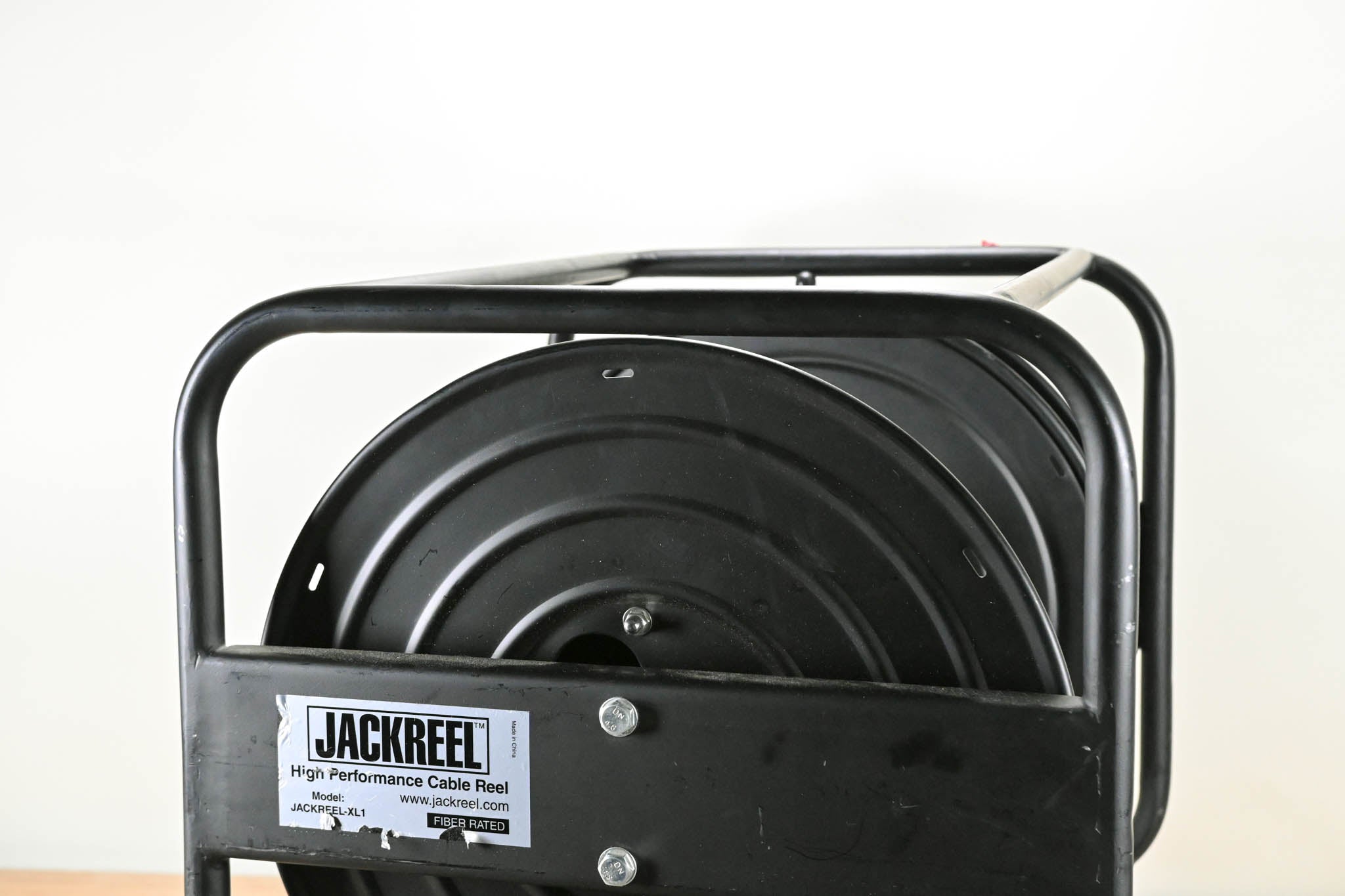 JackReel XL1 High-Capacity Cable Reel for Fiber Optic Cables