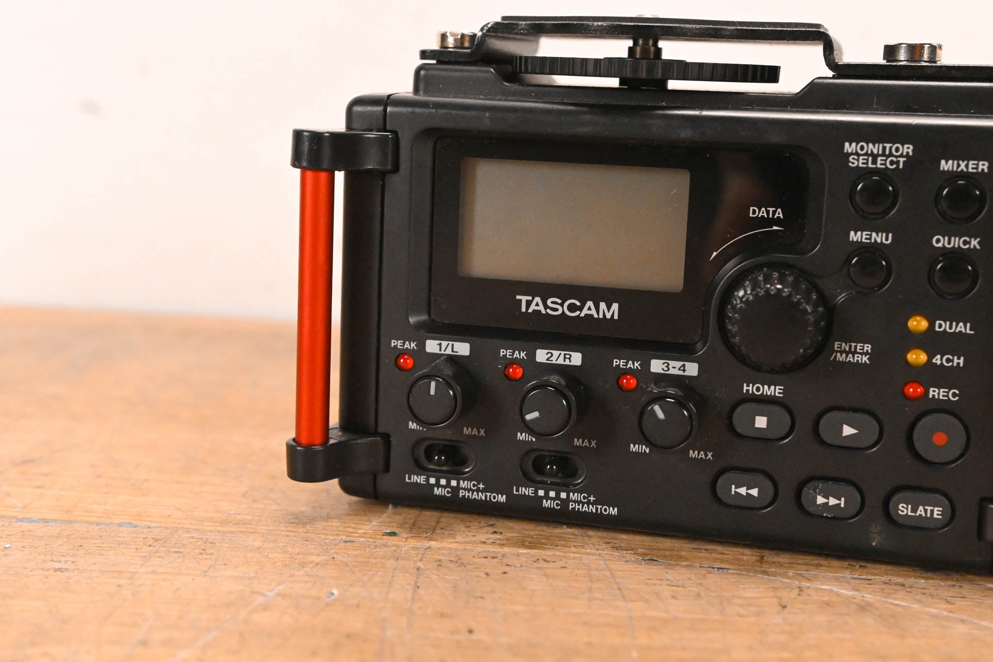 TASCAM DR-60DMKII 4-Track Audio Field Recorder and Mixer for Audio/Video