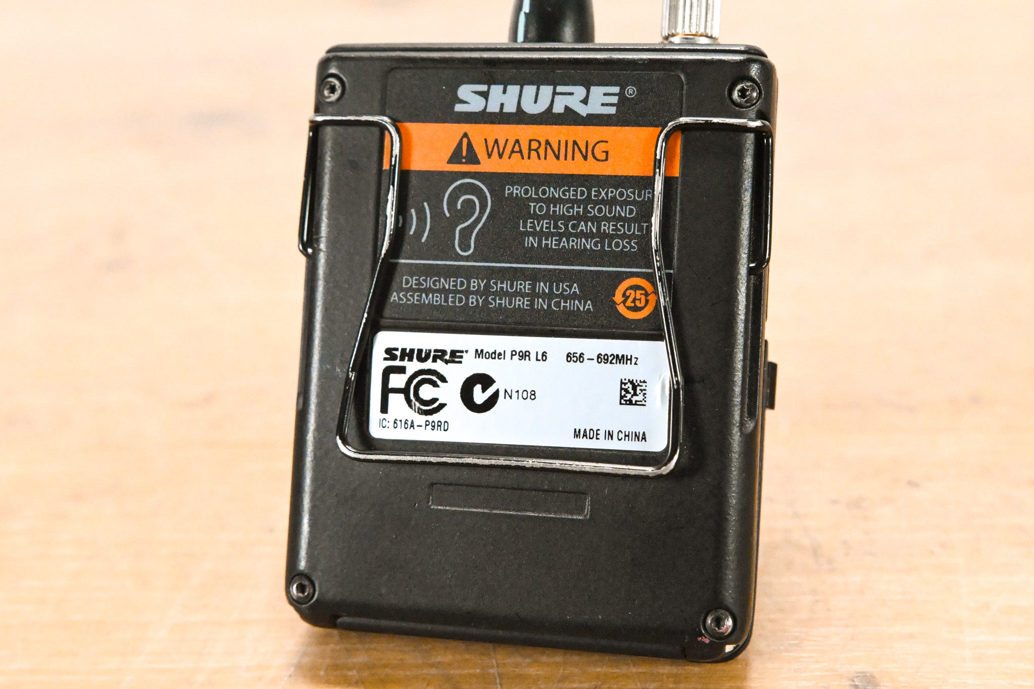 Shure PSM 900 Wireless IEM System L6 Band: 656-692 MHz (NO POWER SUPPLY)