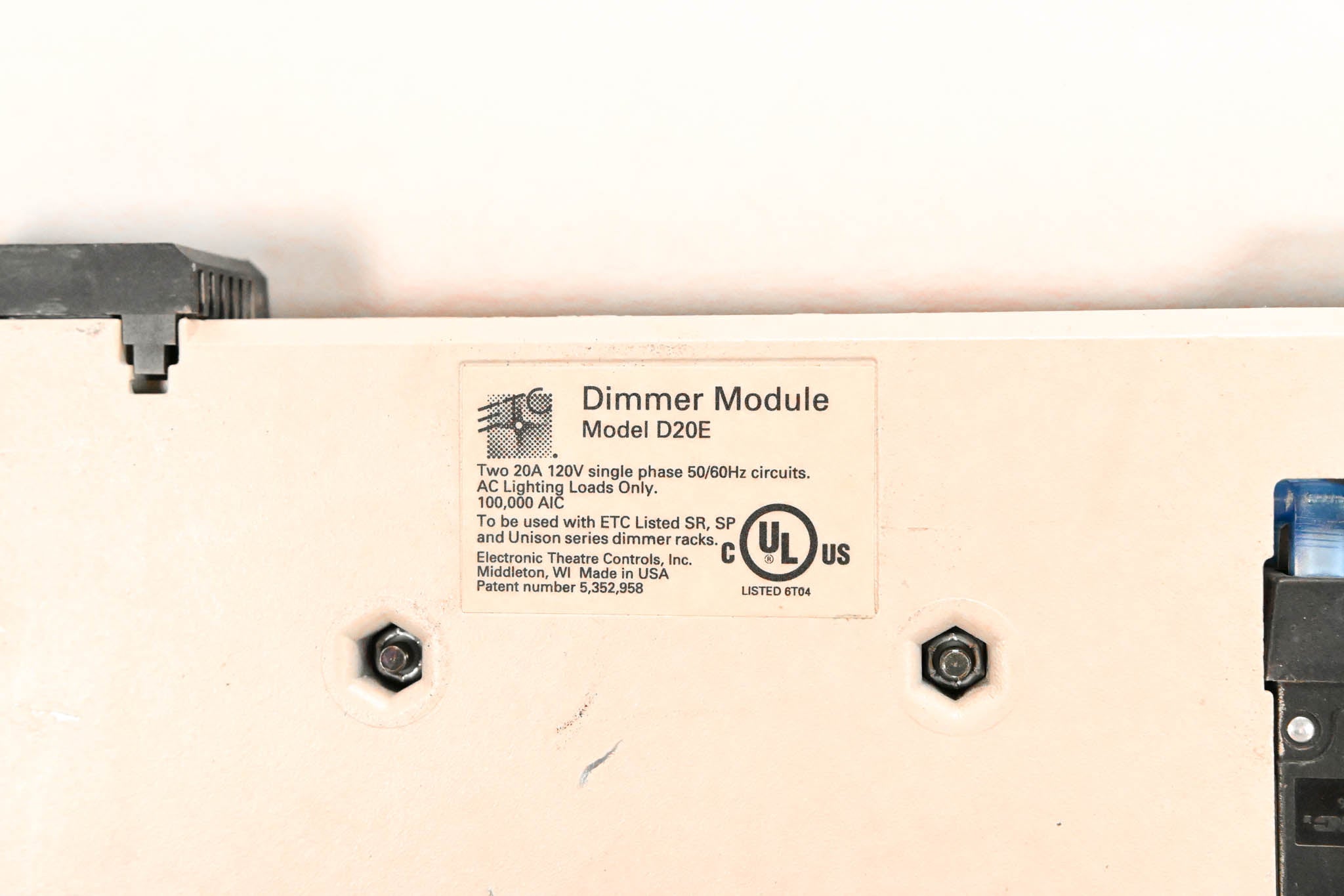 ETC D20E Dual 20A Dimmer Module (Pack of 4)
