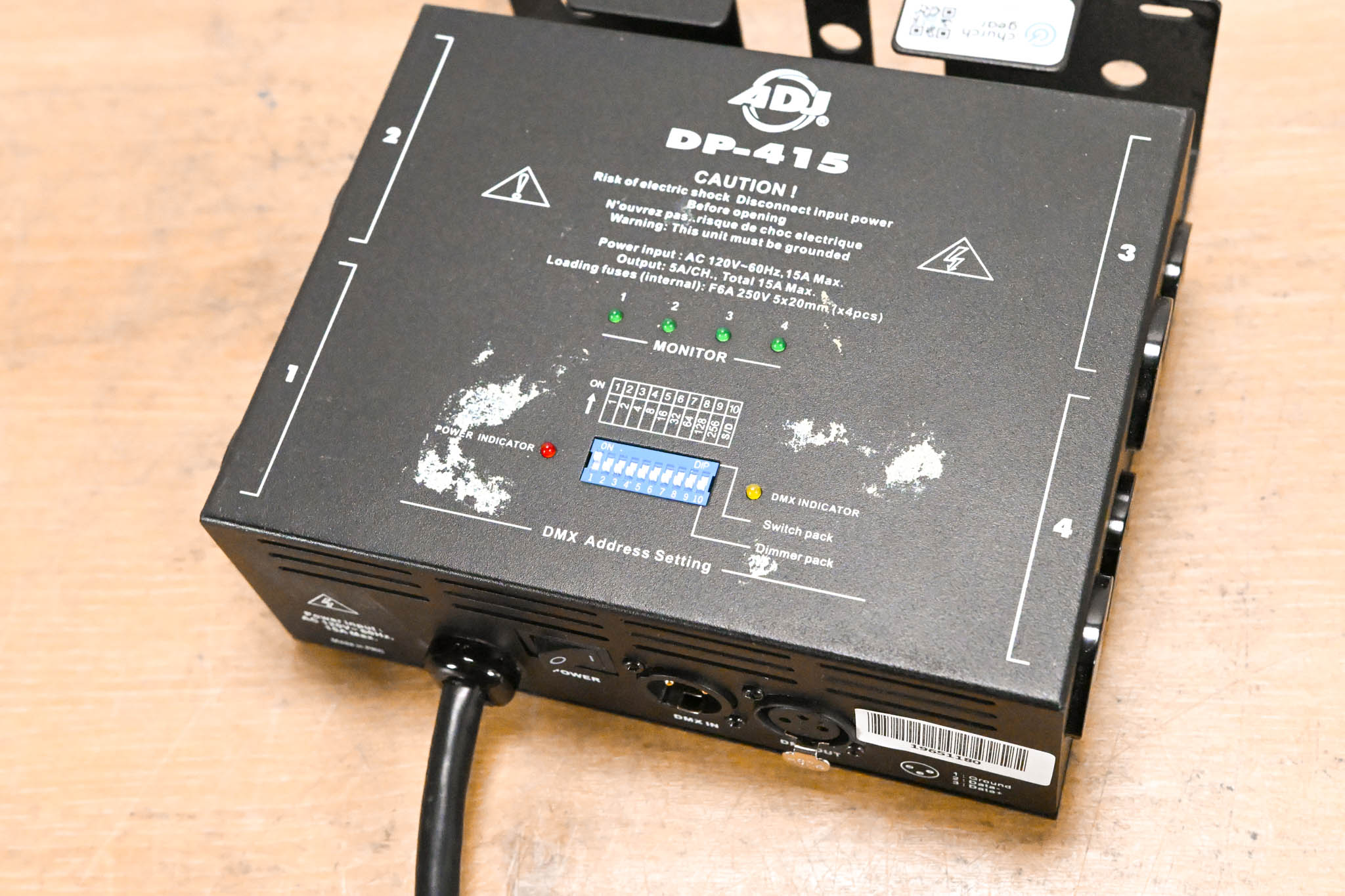 Elation DP-415 4-Channel Dimmer/Switch Pack