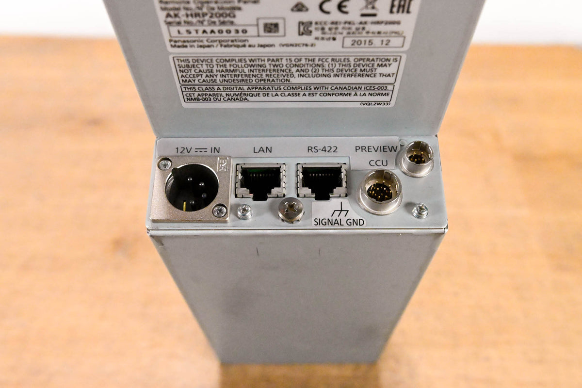 Panasonic AK-HRP200G Remote Operation Panel