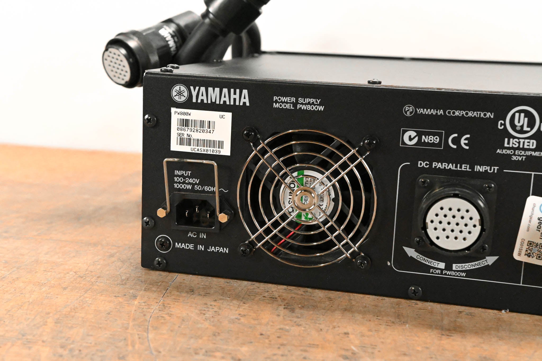 Yamaha PW800W Mixer Redundant Power Supply