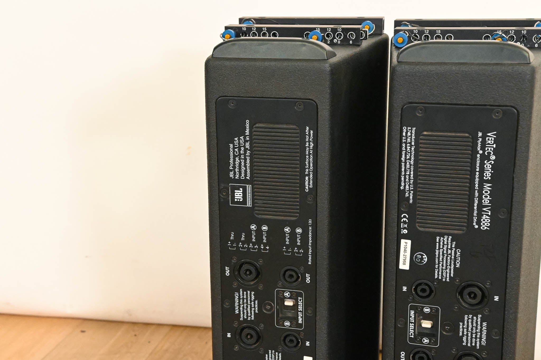 JBL VT4886 Dual 6.5" Passive Compact Line Array Loudspeakers (PAIR)