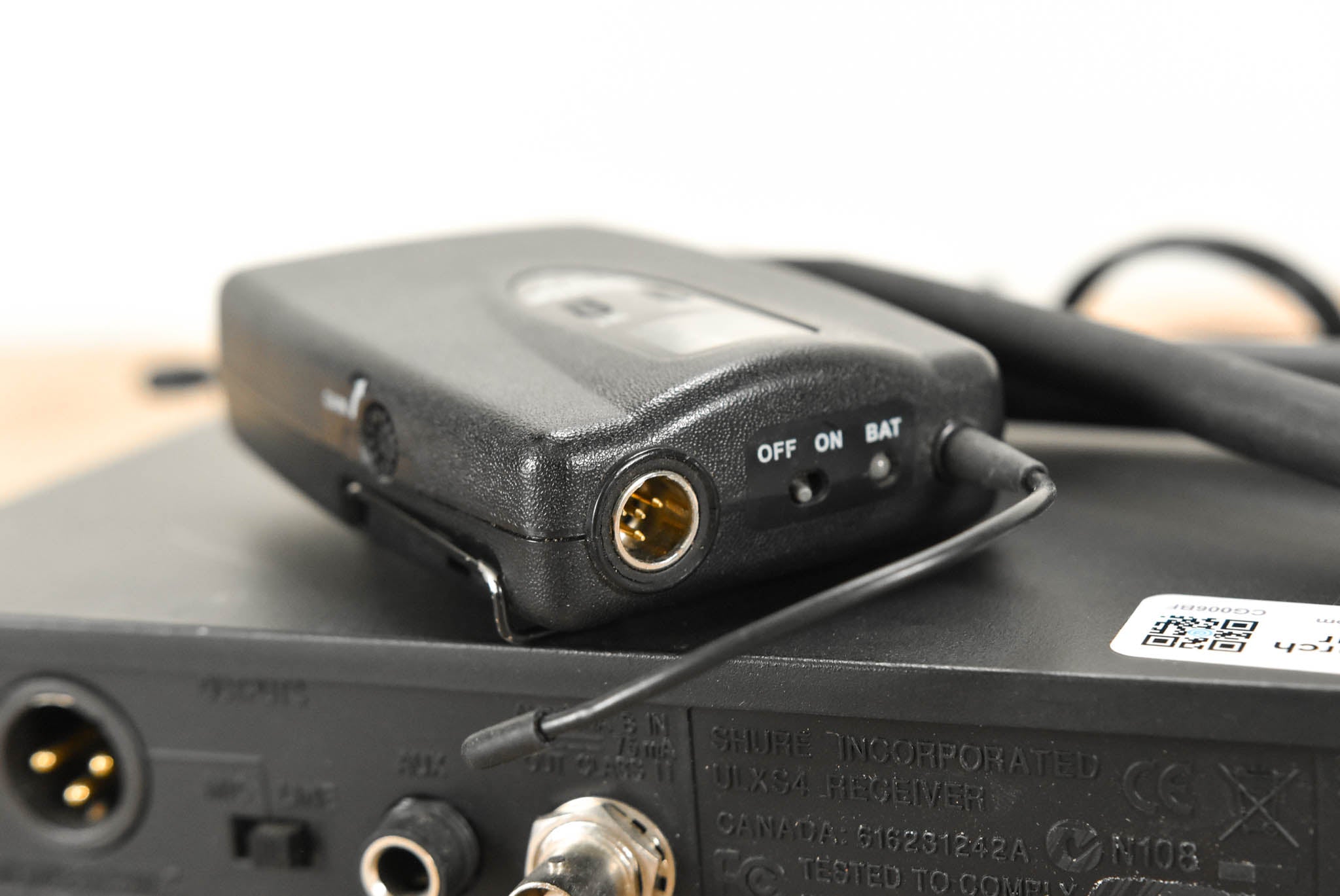 Shure ULXS14 Bodypack Wireless System - J1 Band: 554-590 MHz