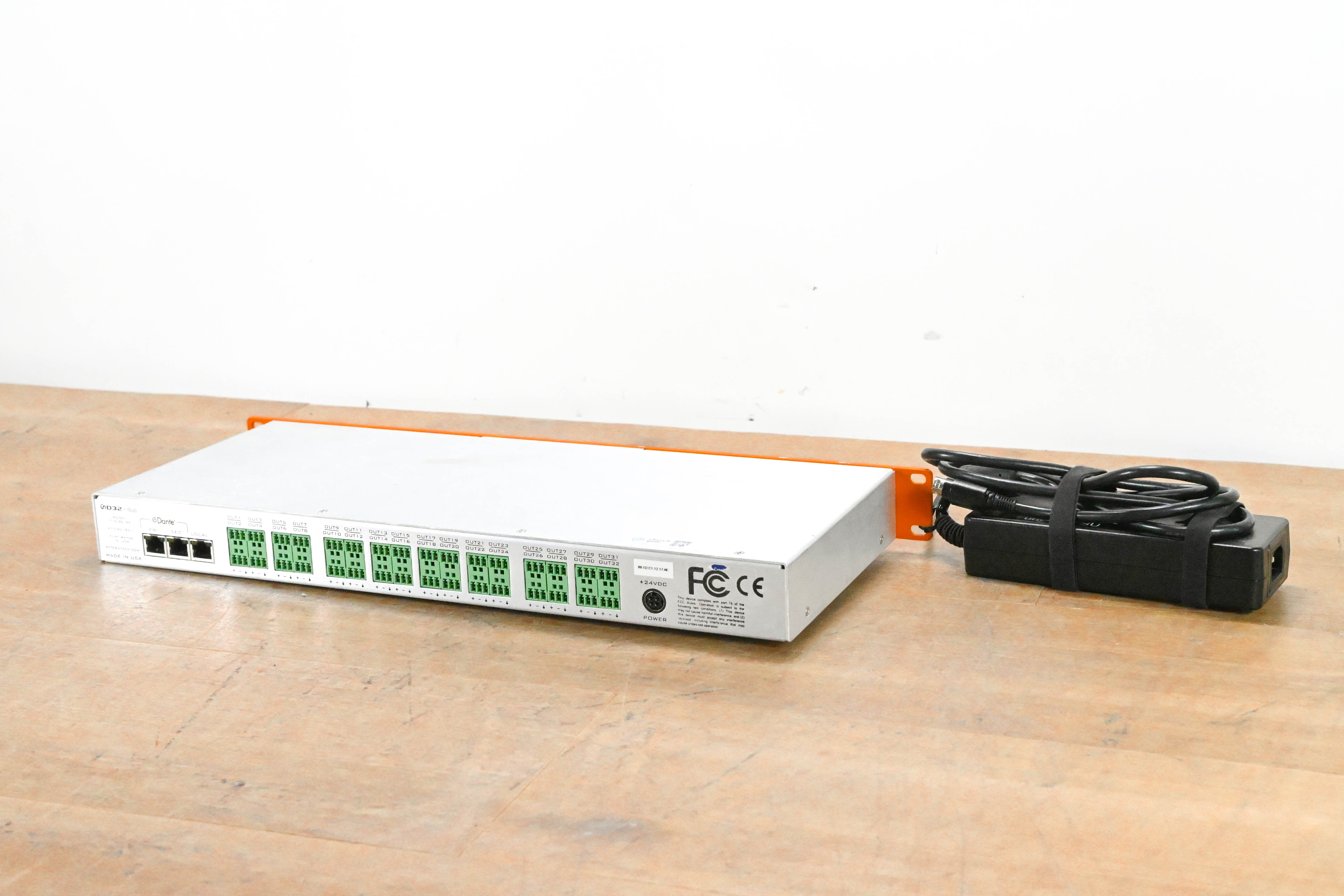 Attero Tech unD32 BoB 1RU 32-Channel Break Out Interface w/ Dante