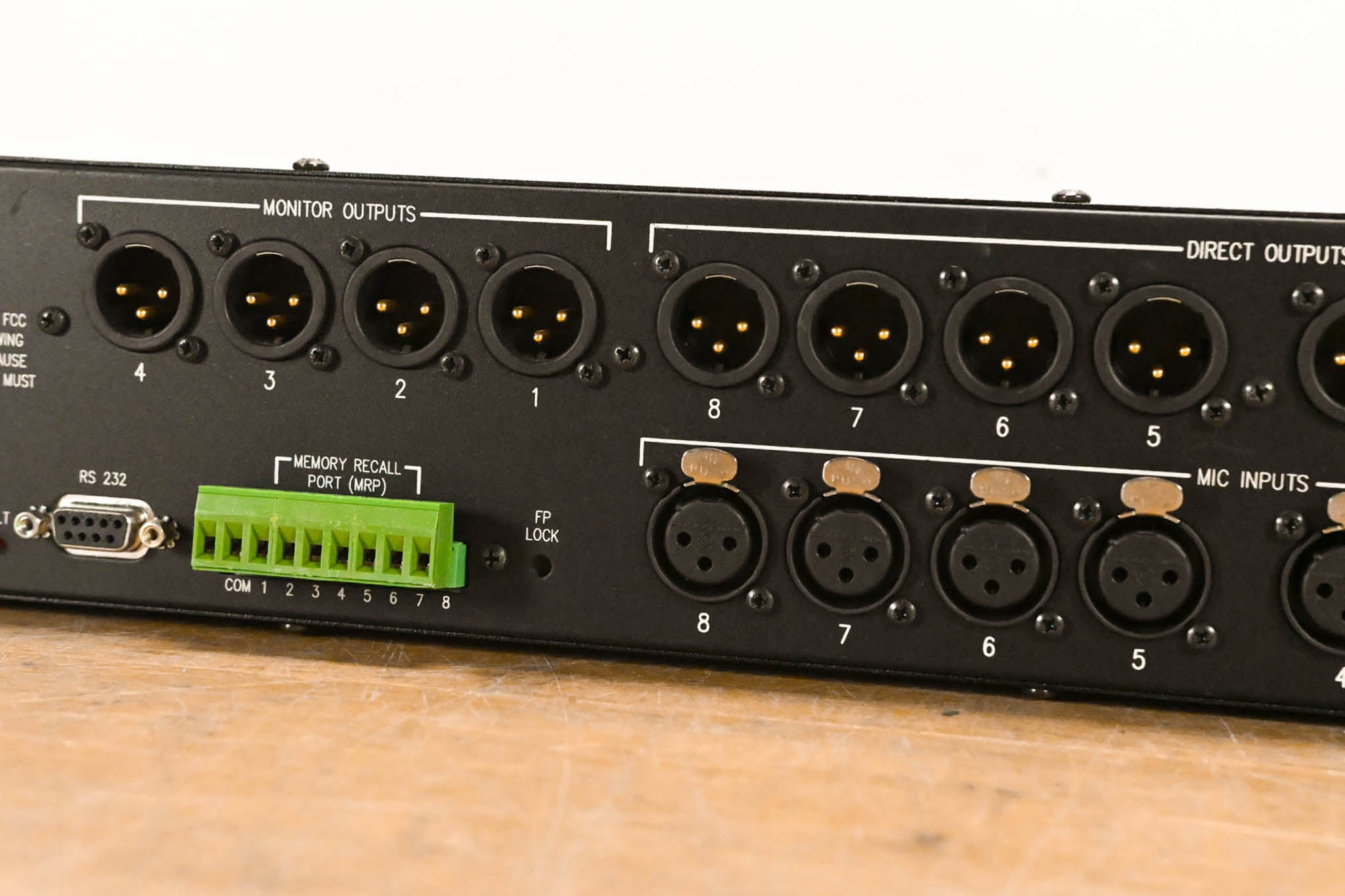 Rane NM 84 8-Channel CobraNet Network Mic Preamp (NO POWER SUPPLY)