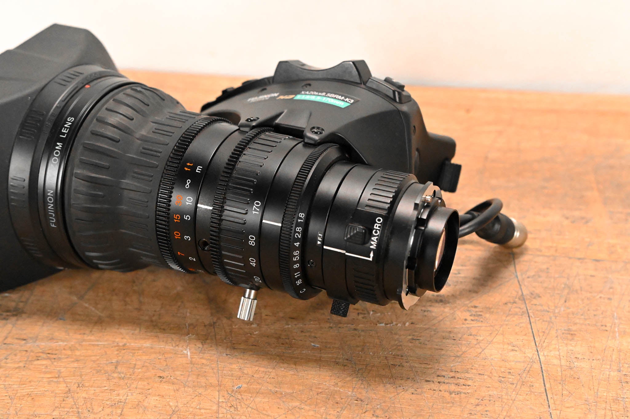 Fujinon XA20sx8.5BRM-K3 2/3" ENG Lens - 1:1.8/8.5-170mm