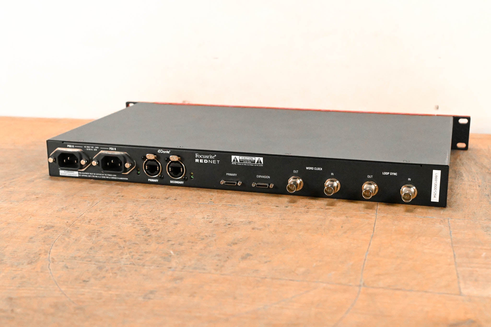Focusrite RedNet HD32R 32 x 32 Dante Network Digital I/O HD Bridge