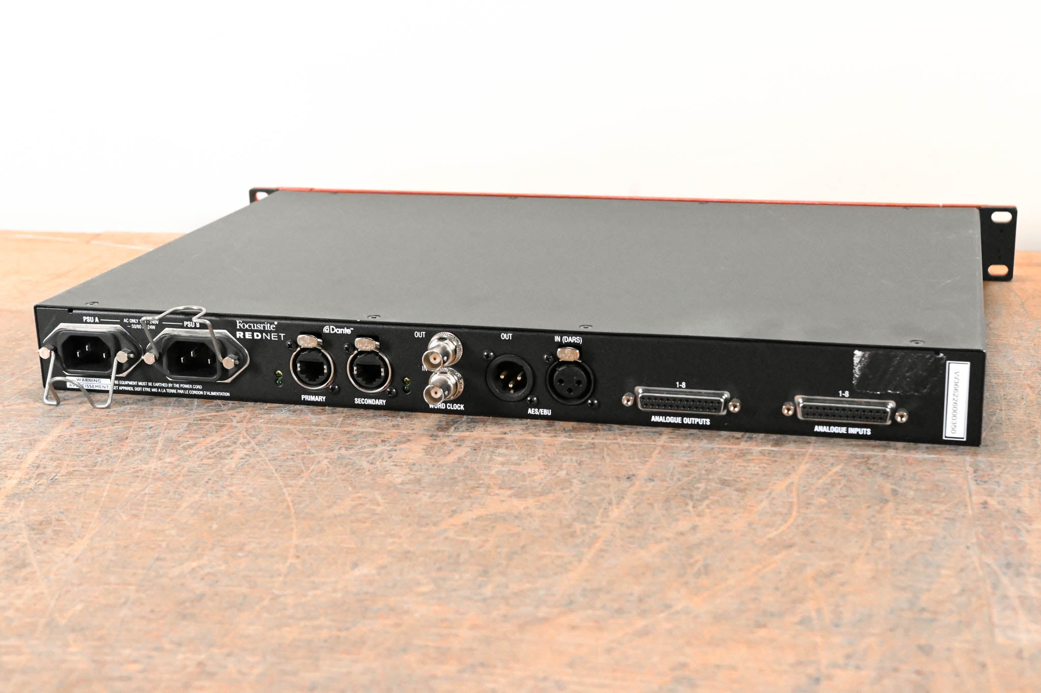 Focusrite RedNet A8R 8-Channel Dante Networked A-D and D-A Converter