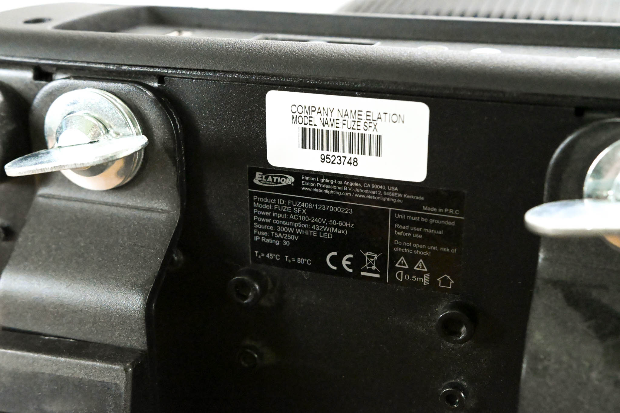 Elation Fuze SFX 300W CMY LED Spot Effects Fixture (NO POWER CABLE)