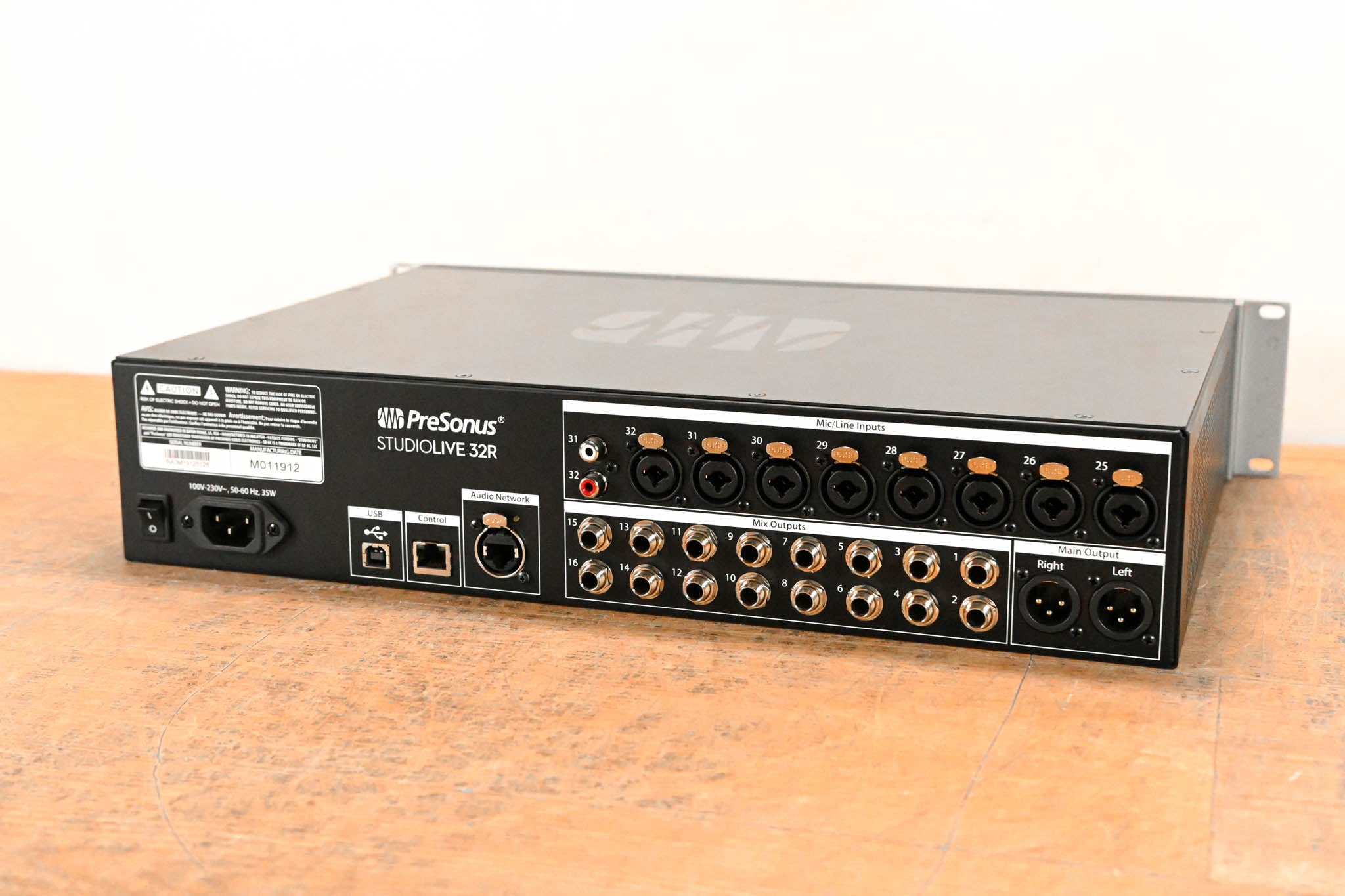 PreSonus StudioLive 32R 32-Channel Rackmount Digital Mixer