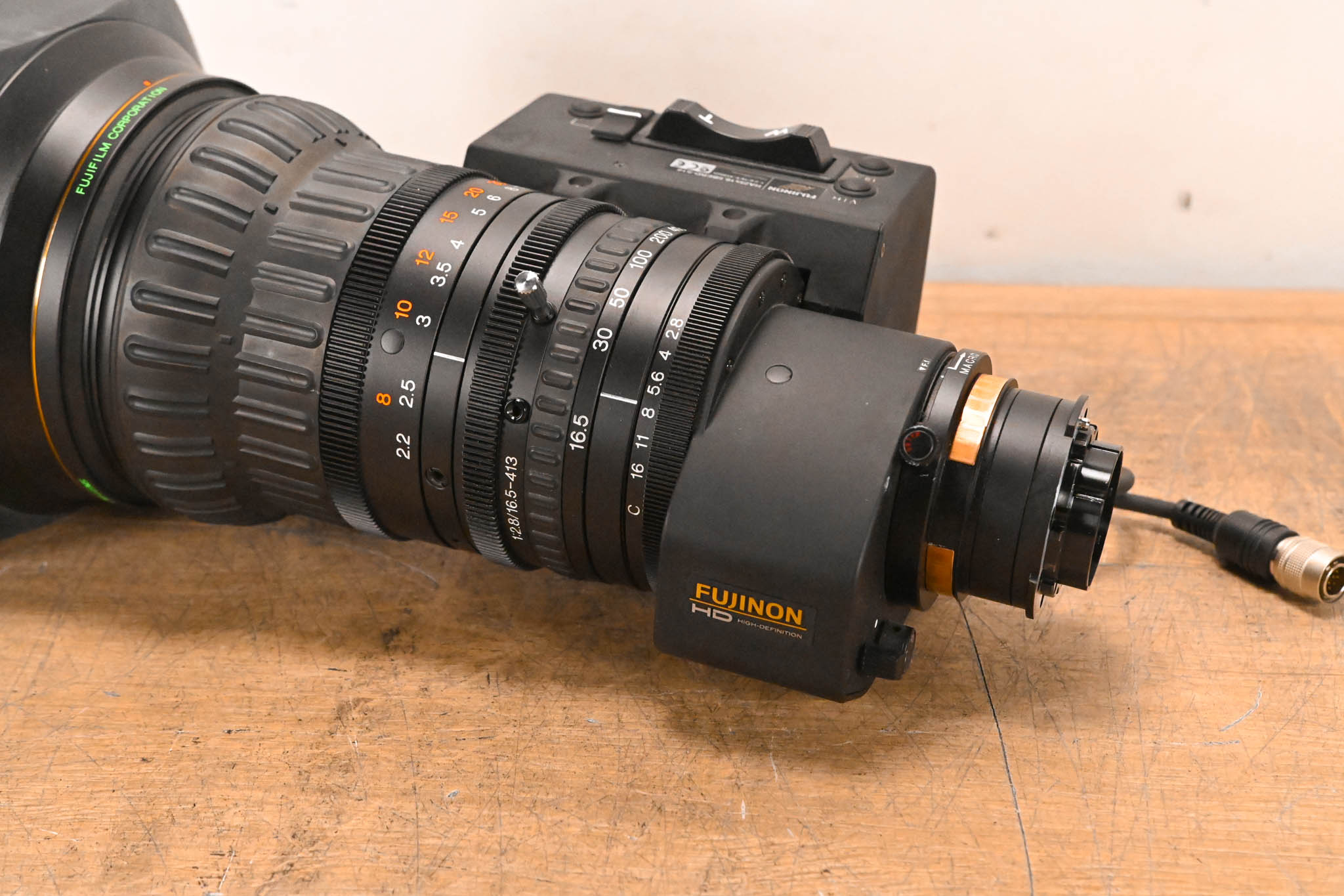 Fujinon HA25x16.5BERD-S18 25x ENG HD Lens - 1:2.8/16.5-413mm