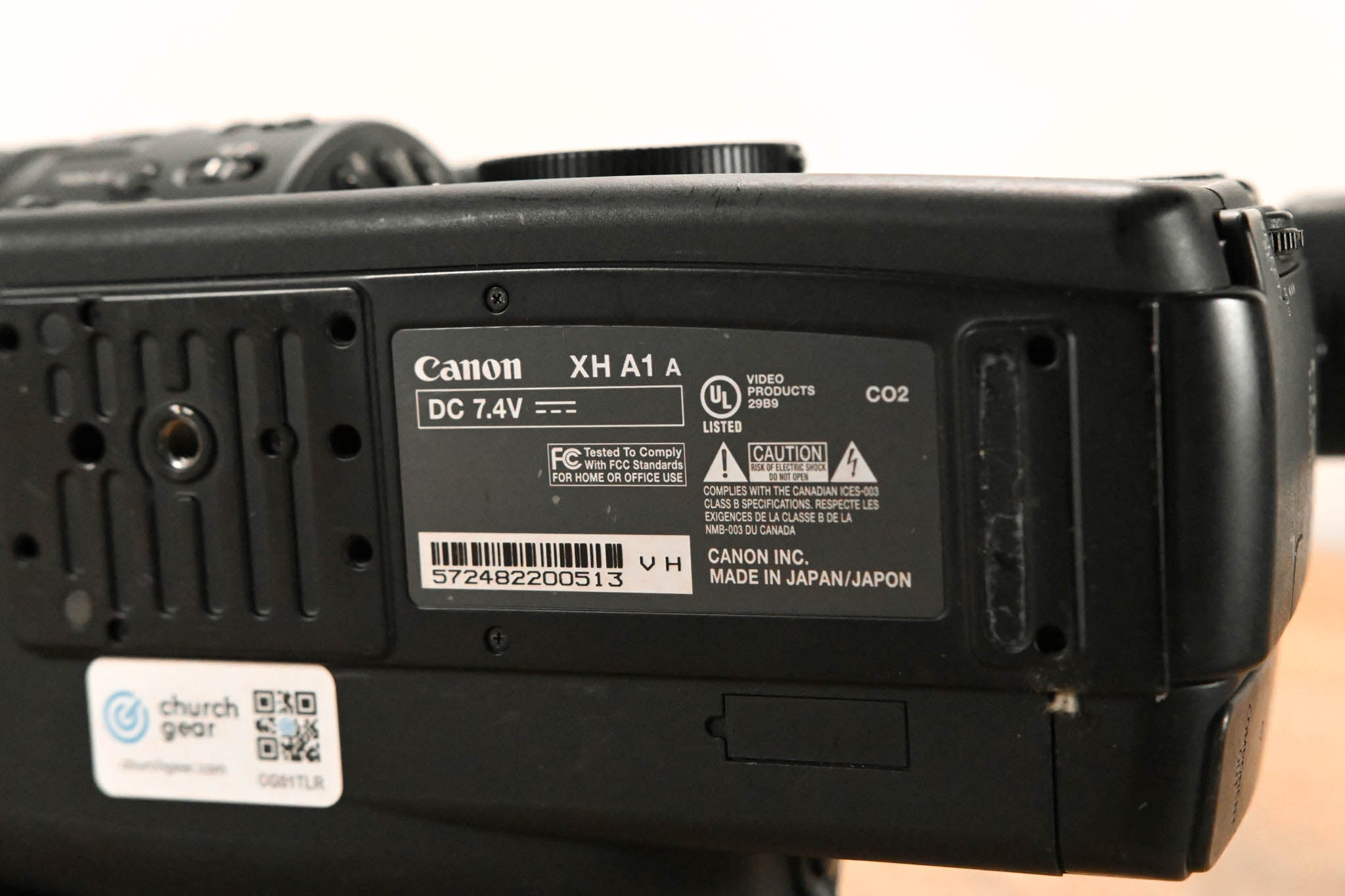 Canon XH-A1 3CCD 1080i HDV Camcorder