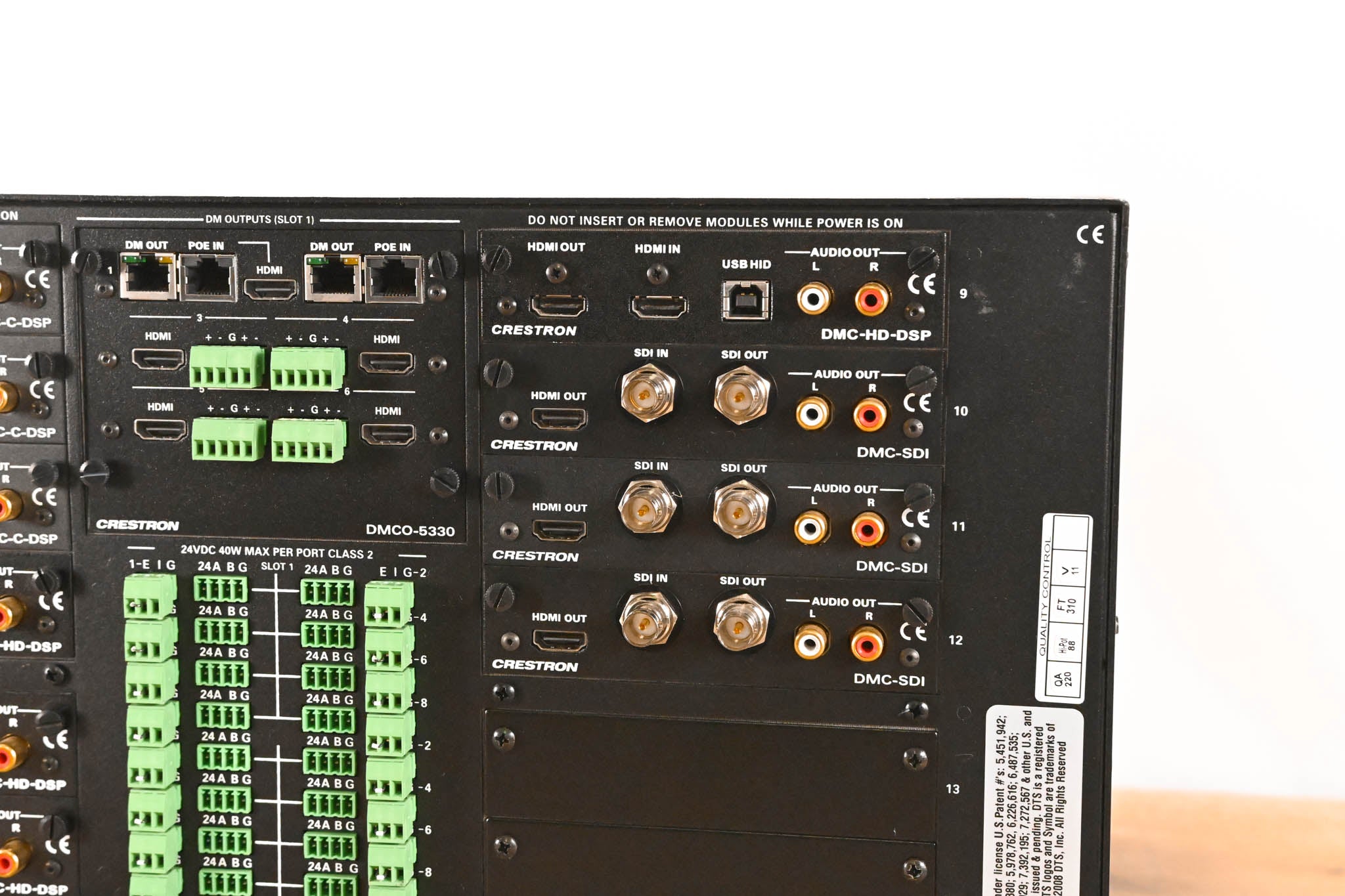 Crestron DM-MD16X16 16x16 DigitalMedia Switcher