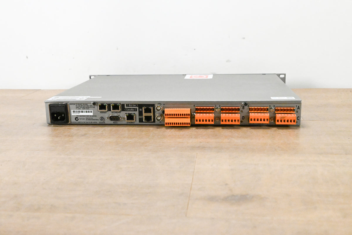 BSS London BLU-800 Signal Processor with BLU link and CobraNet
