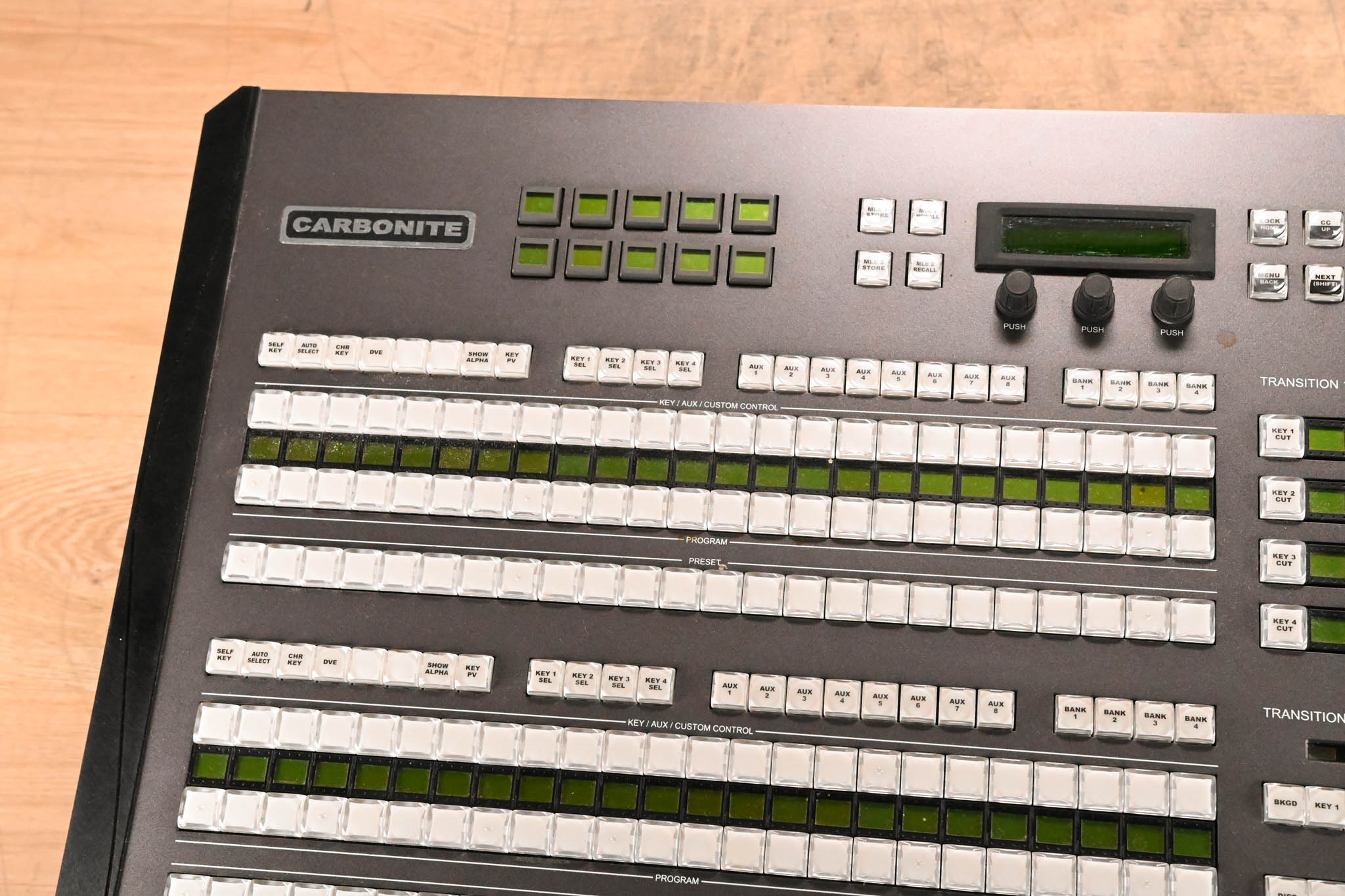Ross Carbonite+ Frame 1 M/E Video Switcher with Carbonite 2M Panel