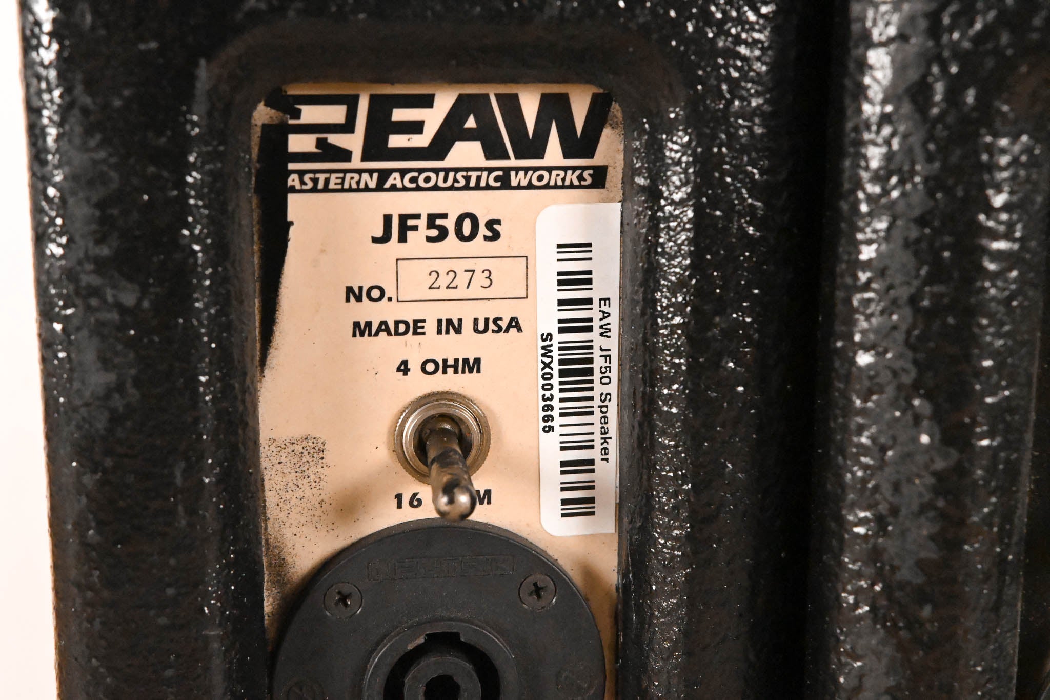 EAW JF50s Compact 2-Way Full Range Passive Loudspeaker (PAIR)