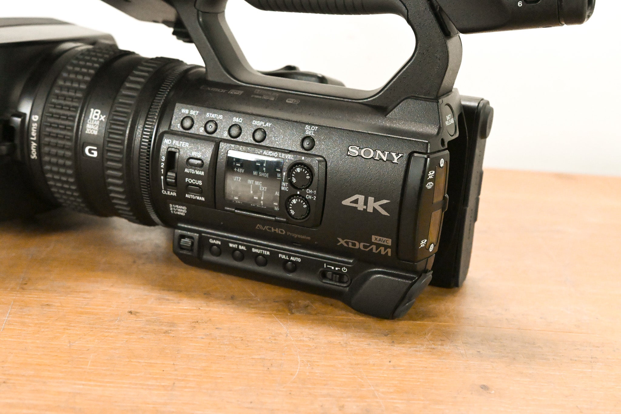 Sony PXW-Z150 Compact 4K Handheld XDCAM Professional Camcorder
