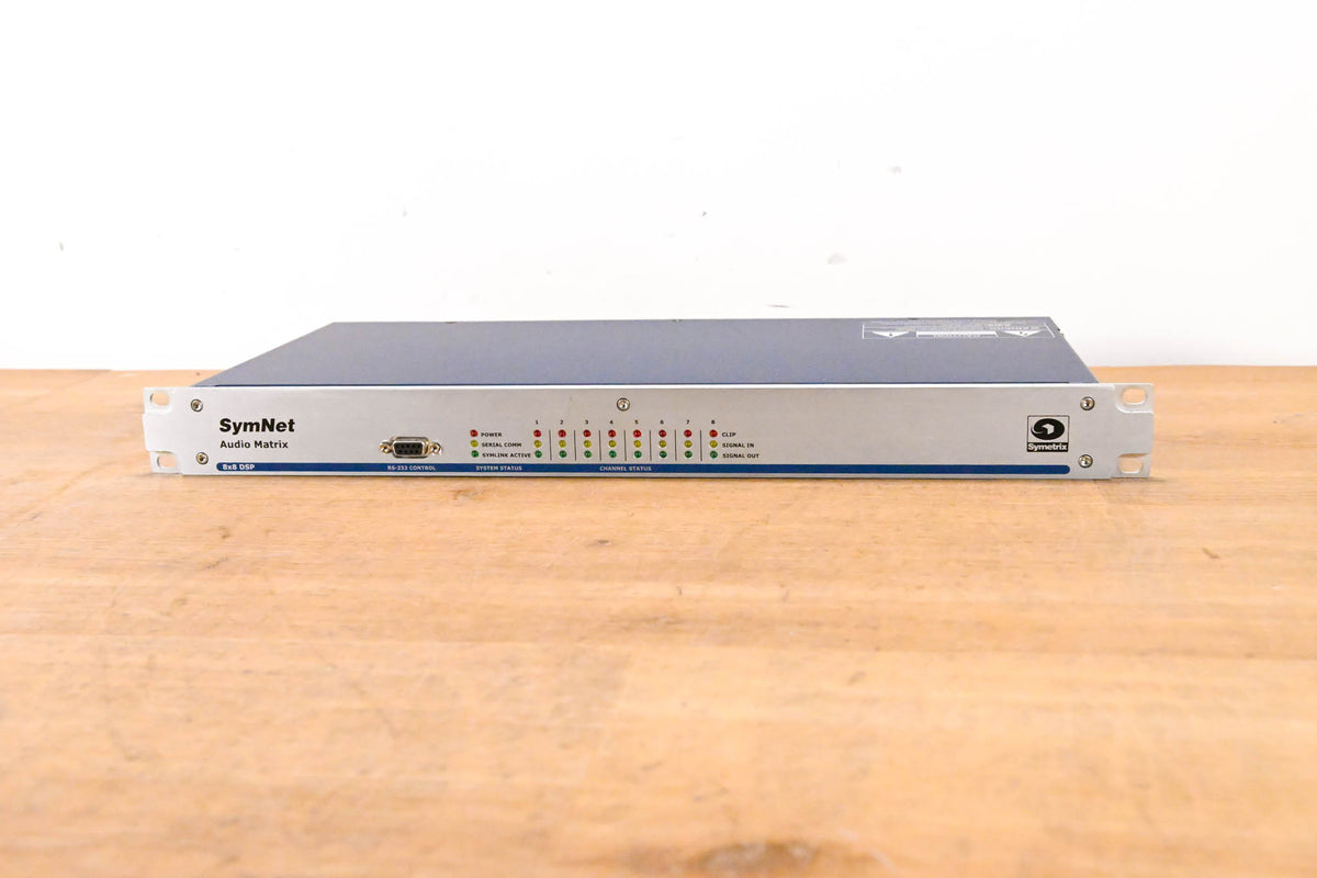 Symetrix SymNet 8x8 DSP Digital Signal Processor