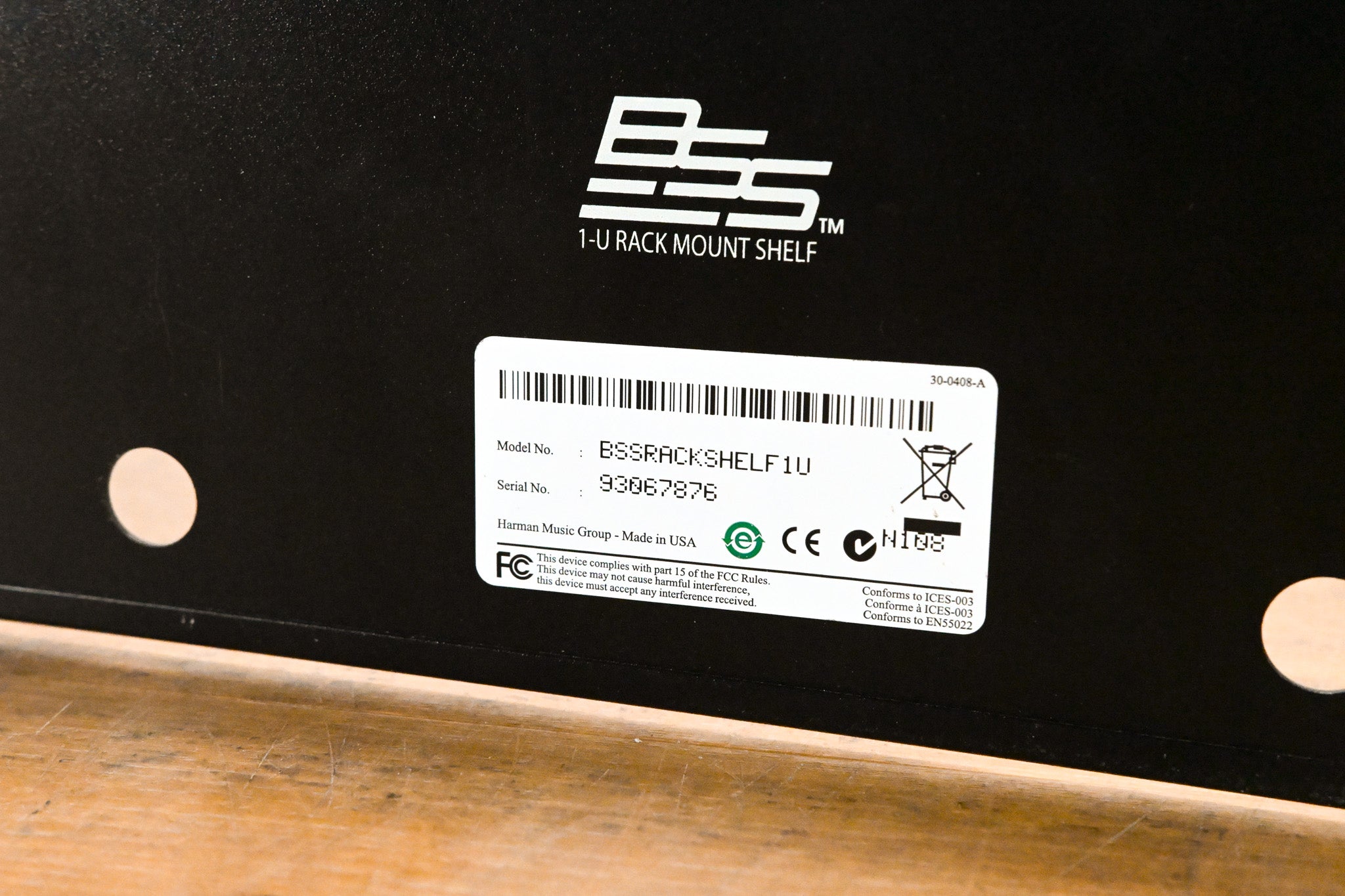 BSS BSSRACKSHELF1U 1U Rack-Mount Kit