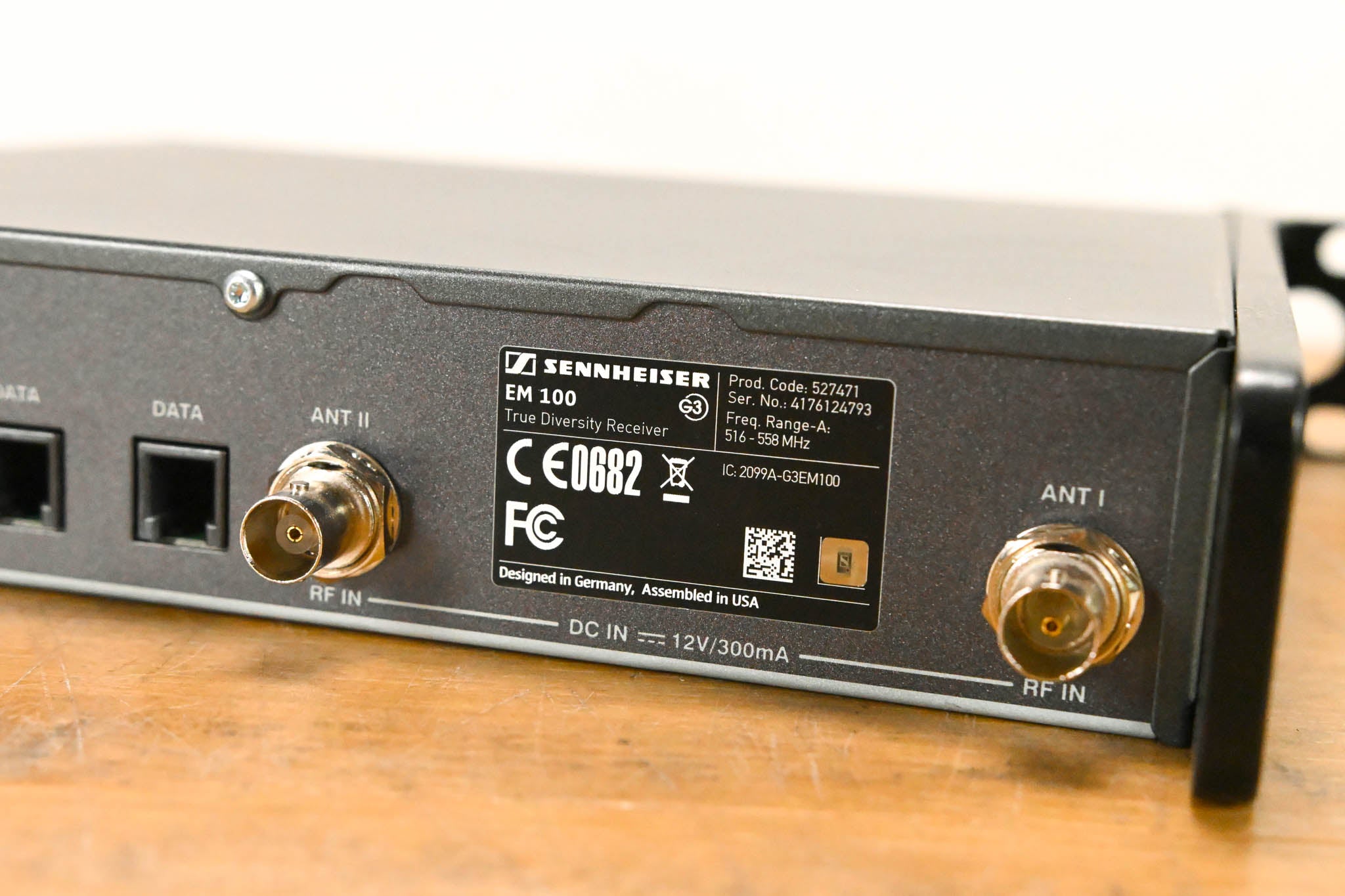 Sennheiser ew 100 G3 Bodypack Wireless System - A Range NO POWER SUPPLY