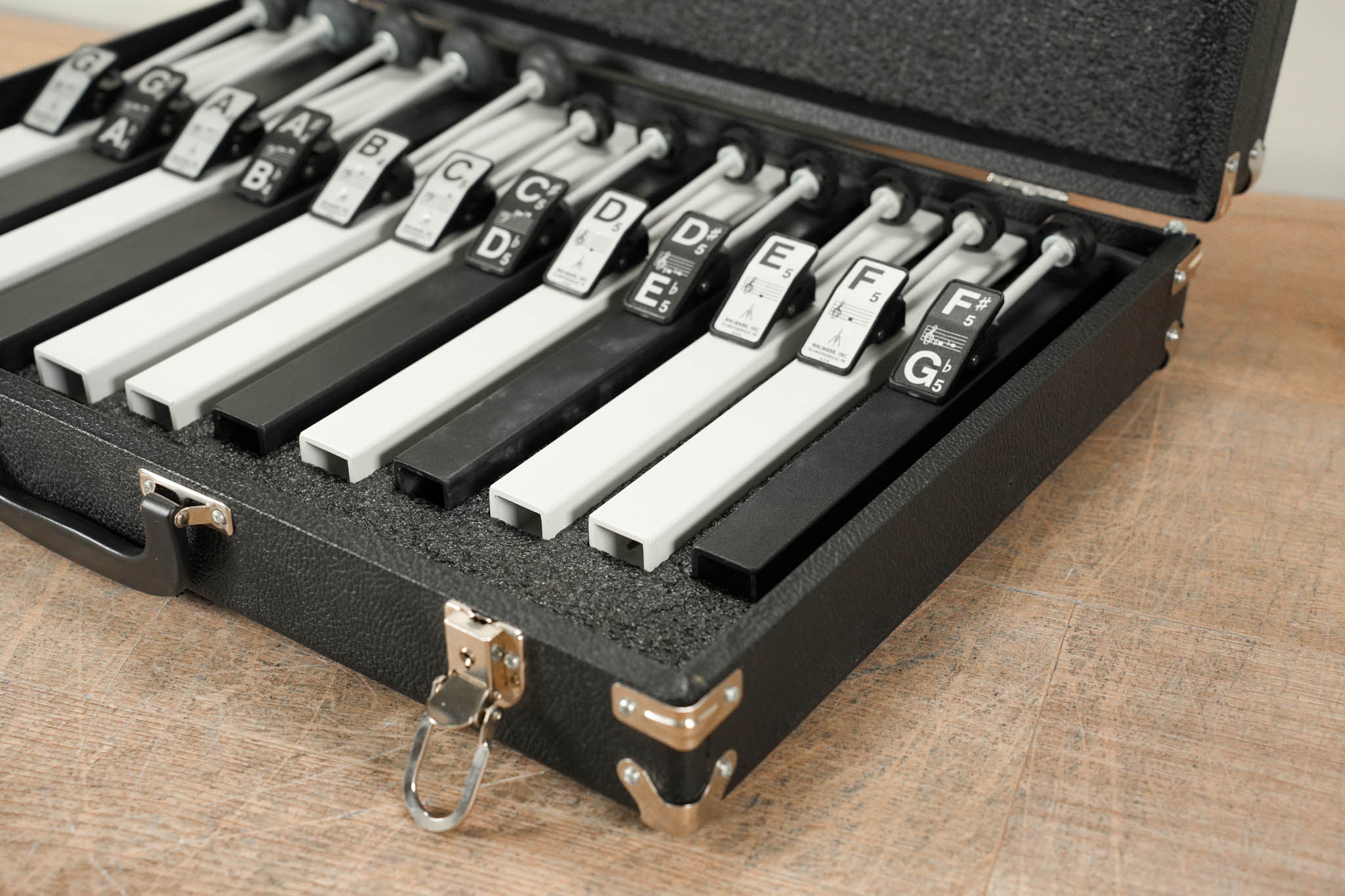 Malmark 9250 G4-G6 25-Note Choirchime Set with Case