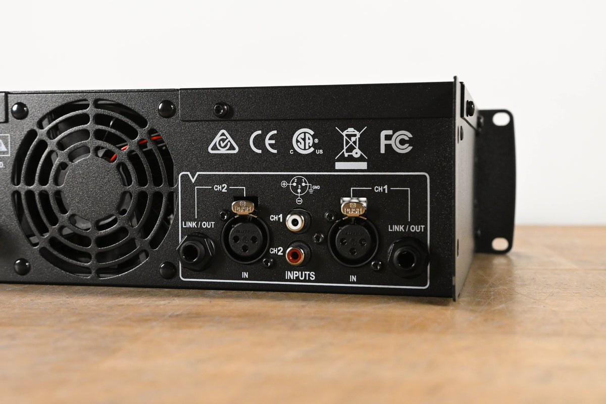 Crown XLS 1002 Two-Channel, 350W @ 4Ω Power Amplifier