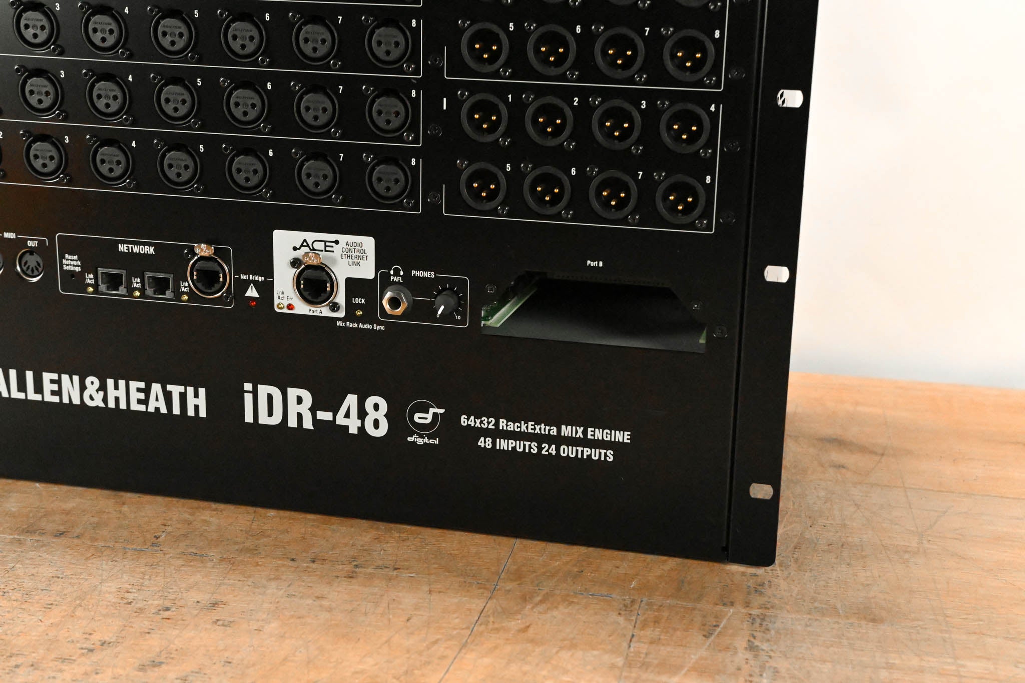Allen & Heath iDR-48 48-In, 24-Out Audio Stage Box