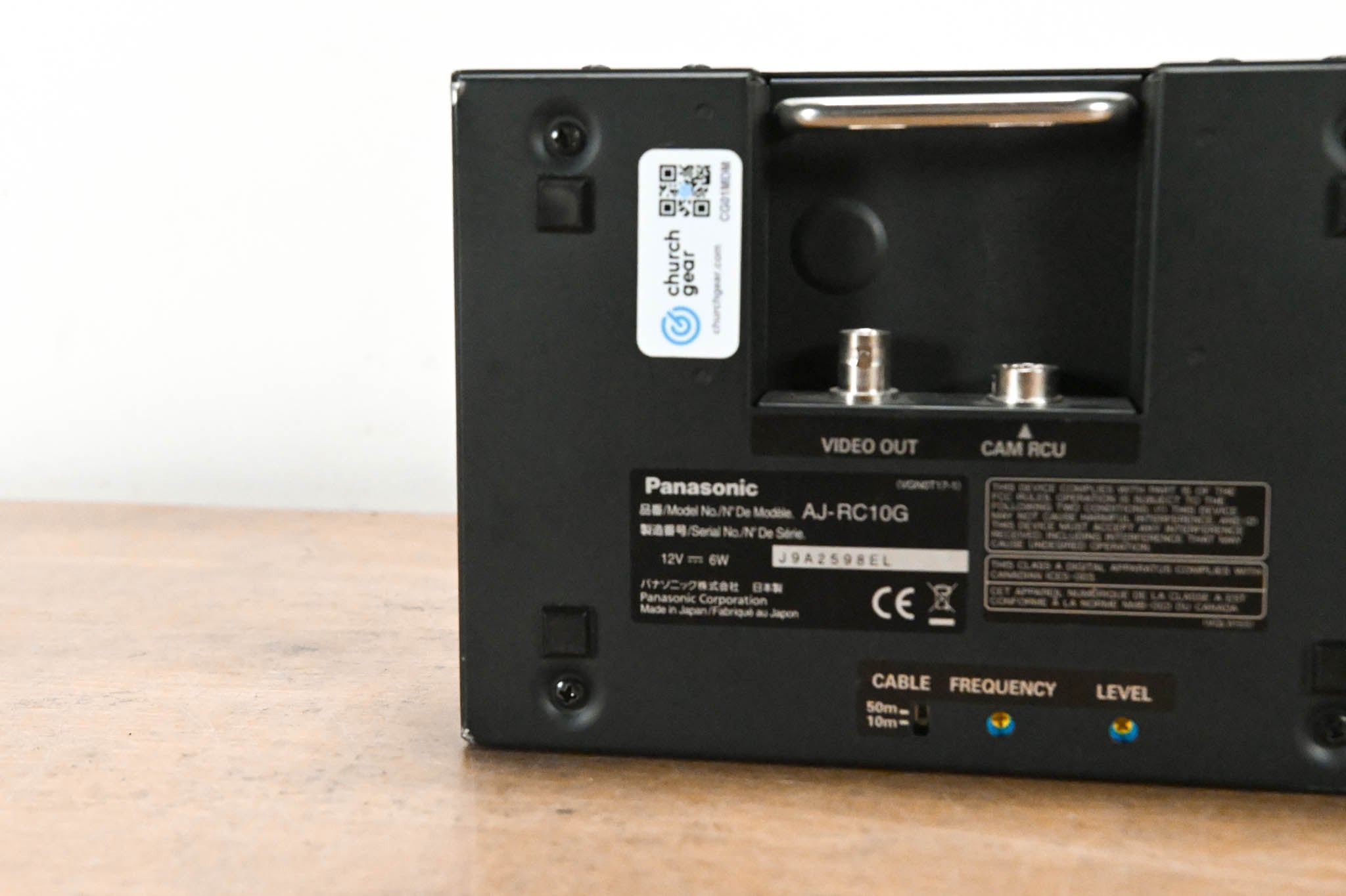 Panasonic AJ-RC10G Remote Control Unit