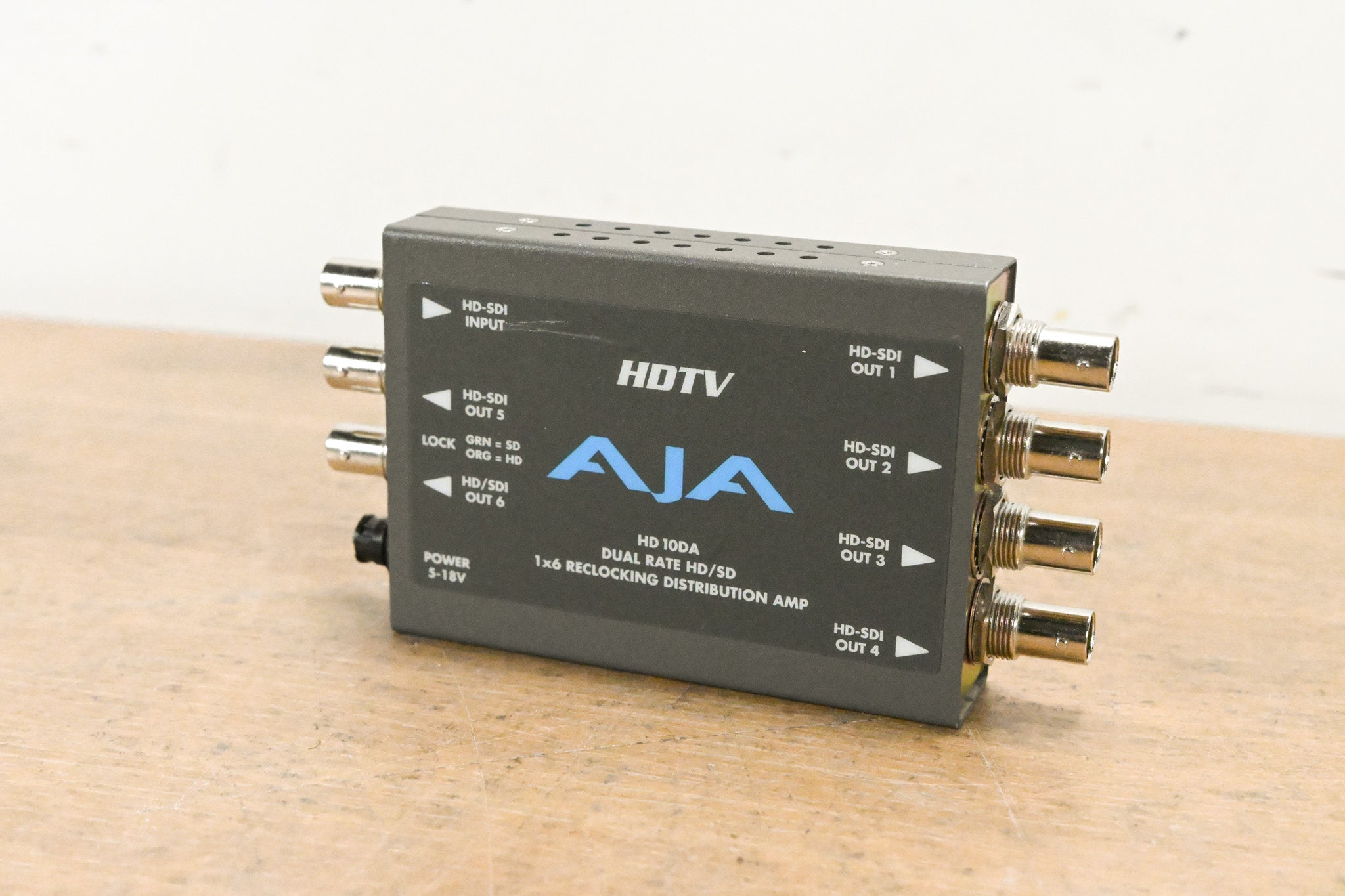 AJA HD10DA 1x6 Distribution Amplifier (NO POWER SUPPLY)