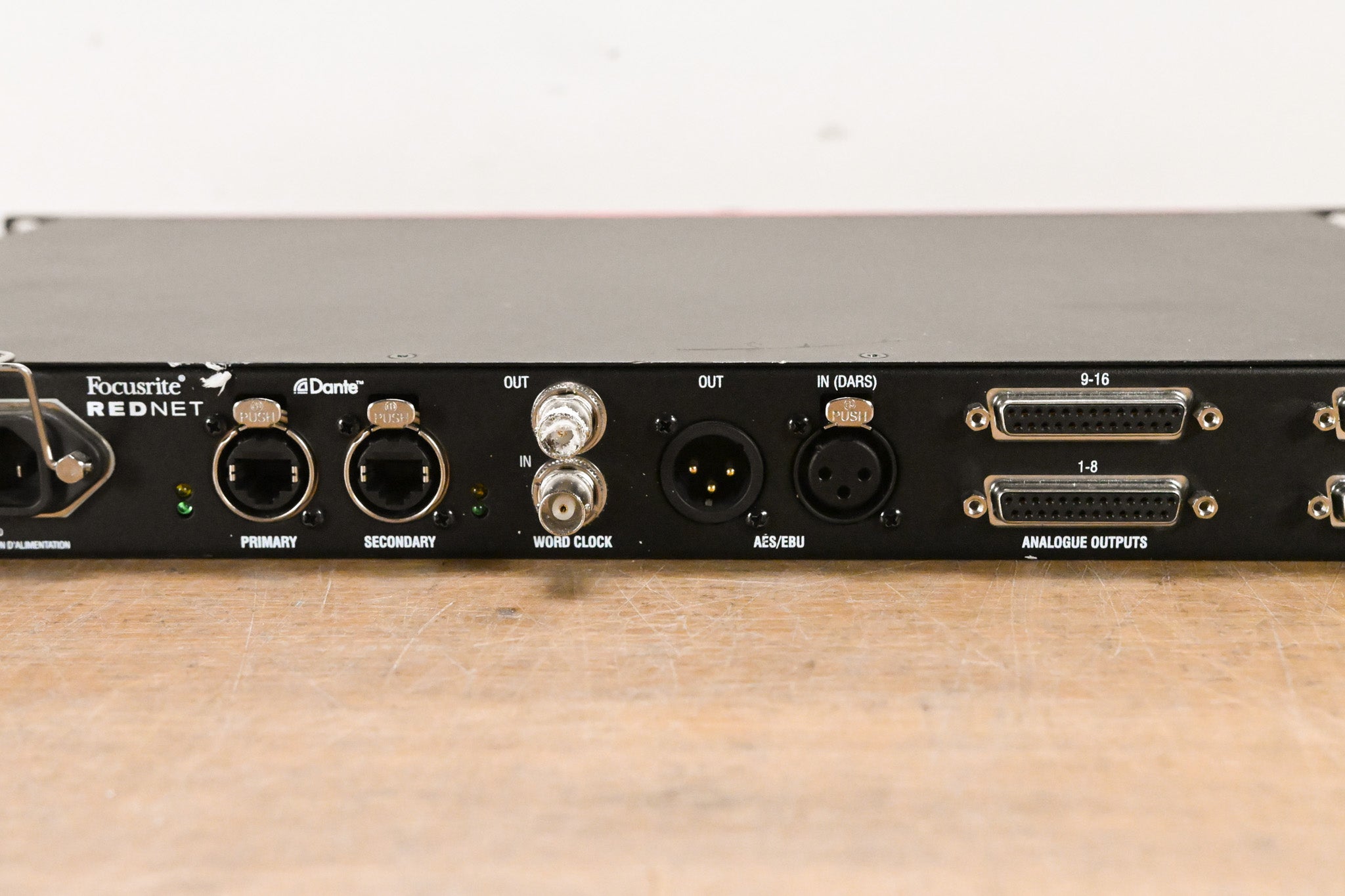 Focusrite RedNet A16R 16x16 Dante Analog Audio Interface