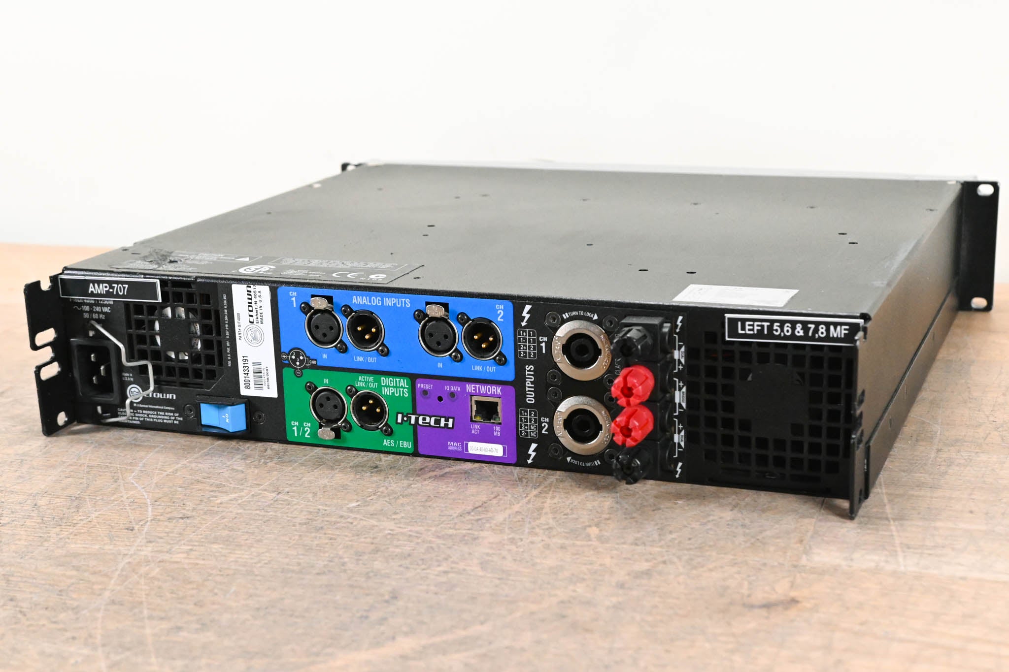 Crown I-Tech 4000 2-Channel Power Amplifier