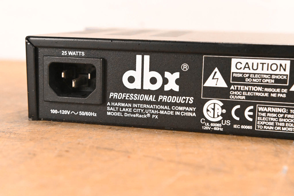 dbx DriveRack PX Powered Speaker Optimizer CG01WJE