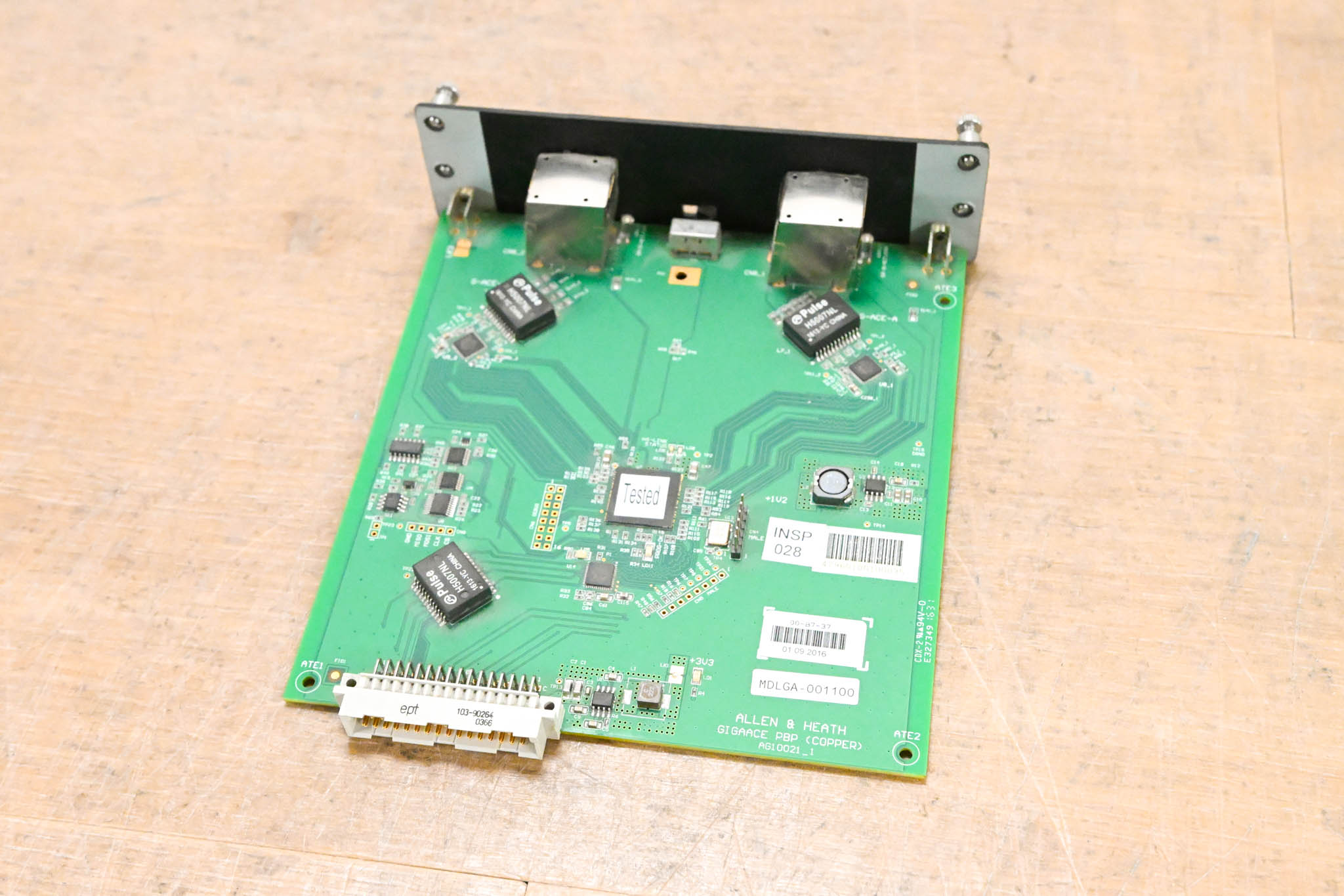 Allen & Heath gigaACE Audio Networking Card for dLive and Avantis