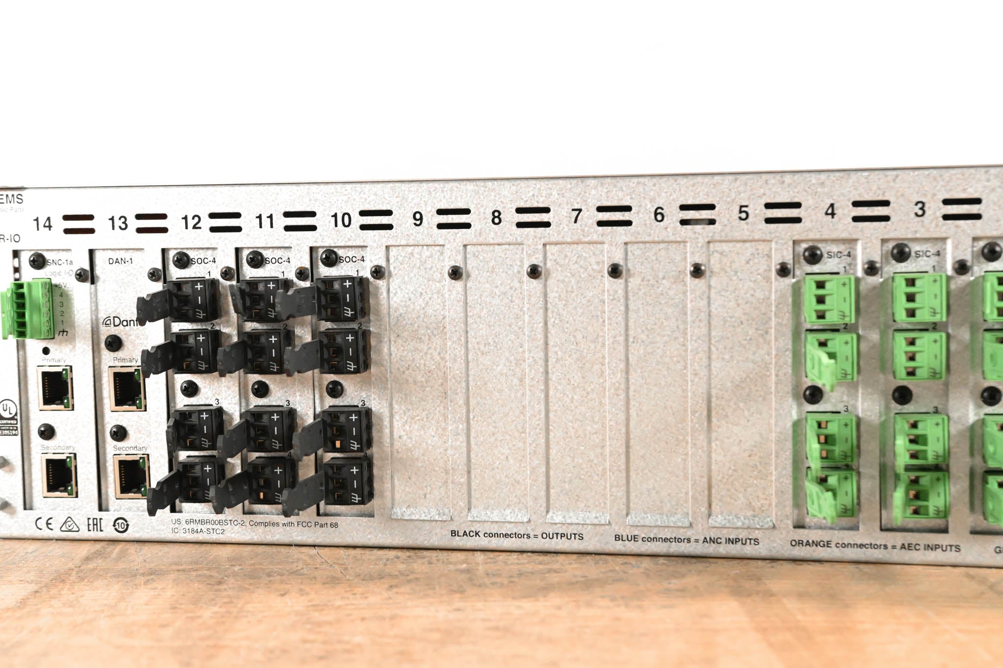 Biamp Tesira SERVER-IO Digital Audio Network Server